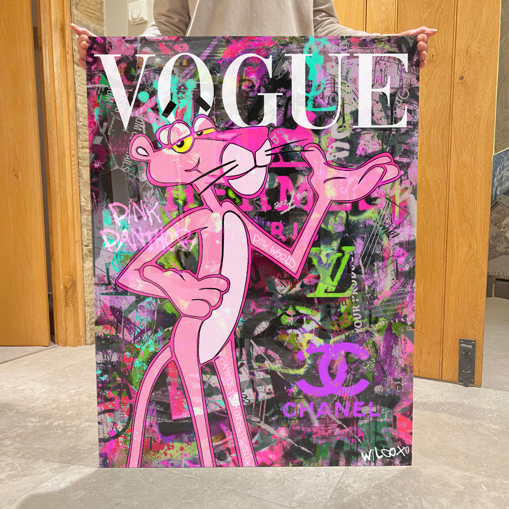 Pink Panther Pop Art Graffiti V2