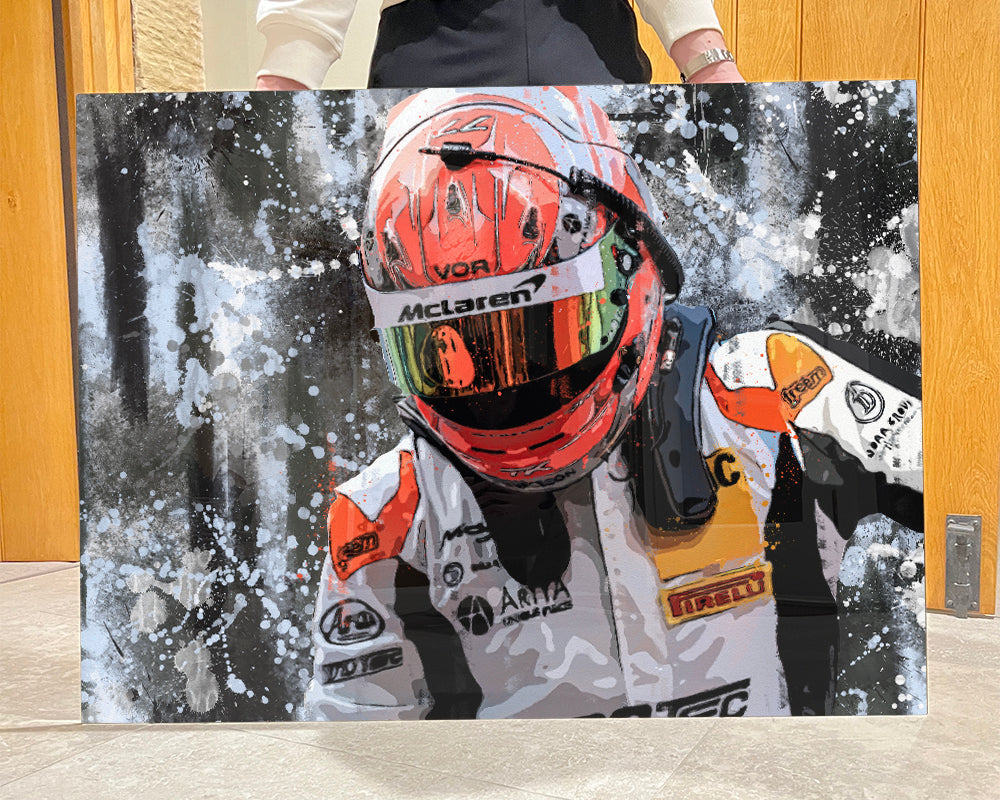 Custom artwork on Acrylic Glass