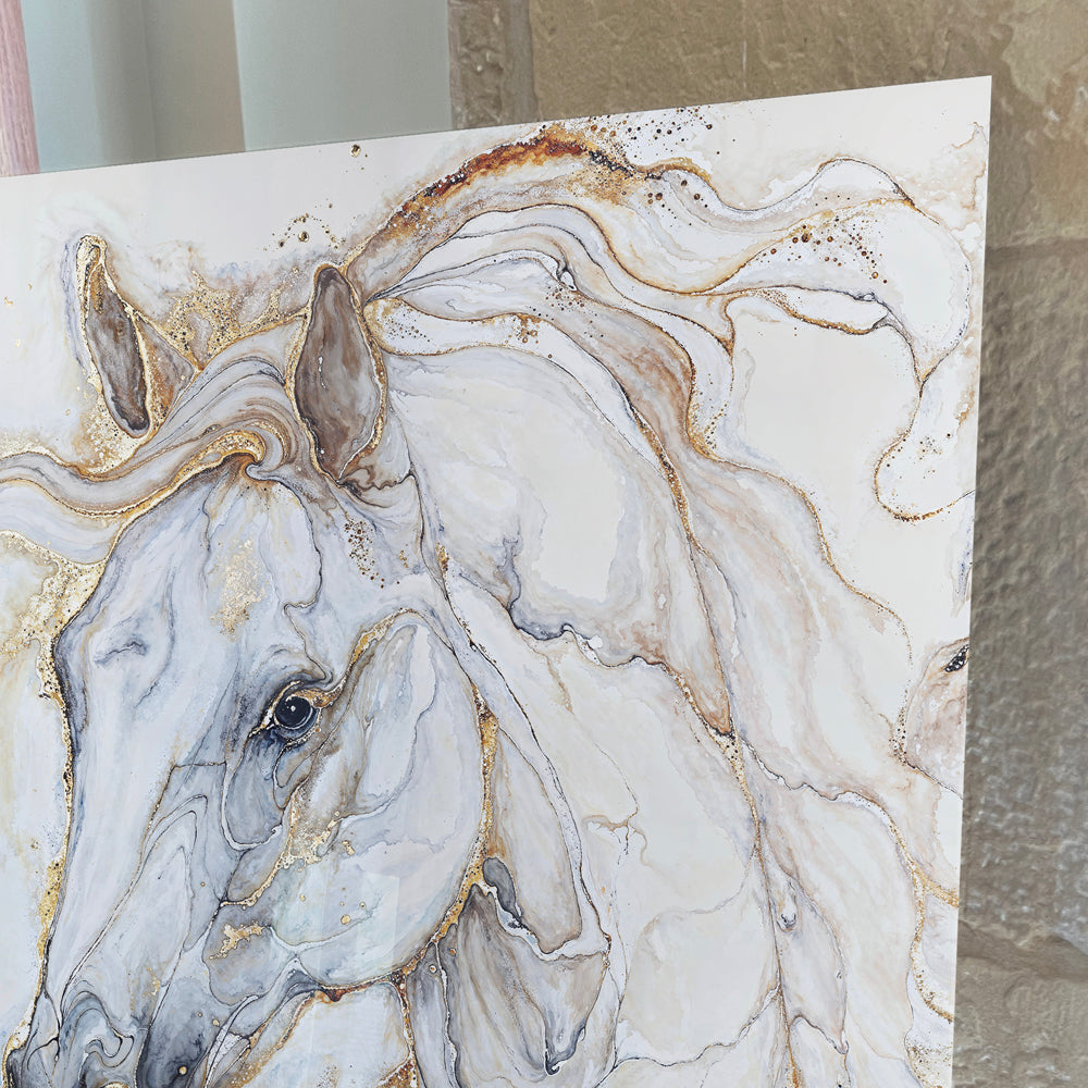 Liquid Stallion Ivory