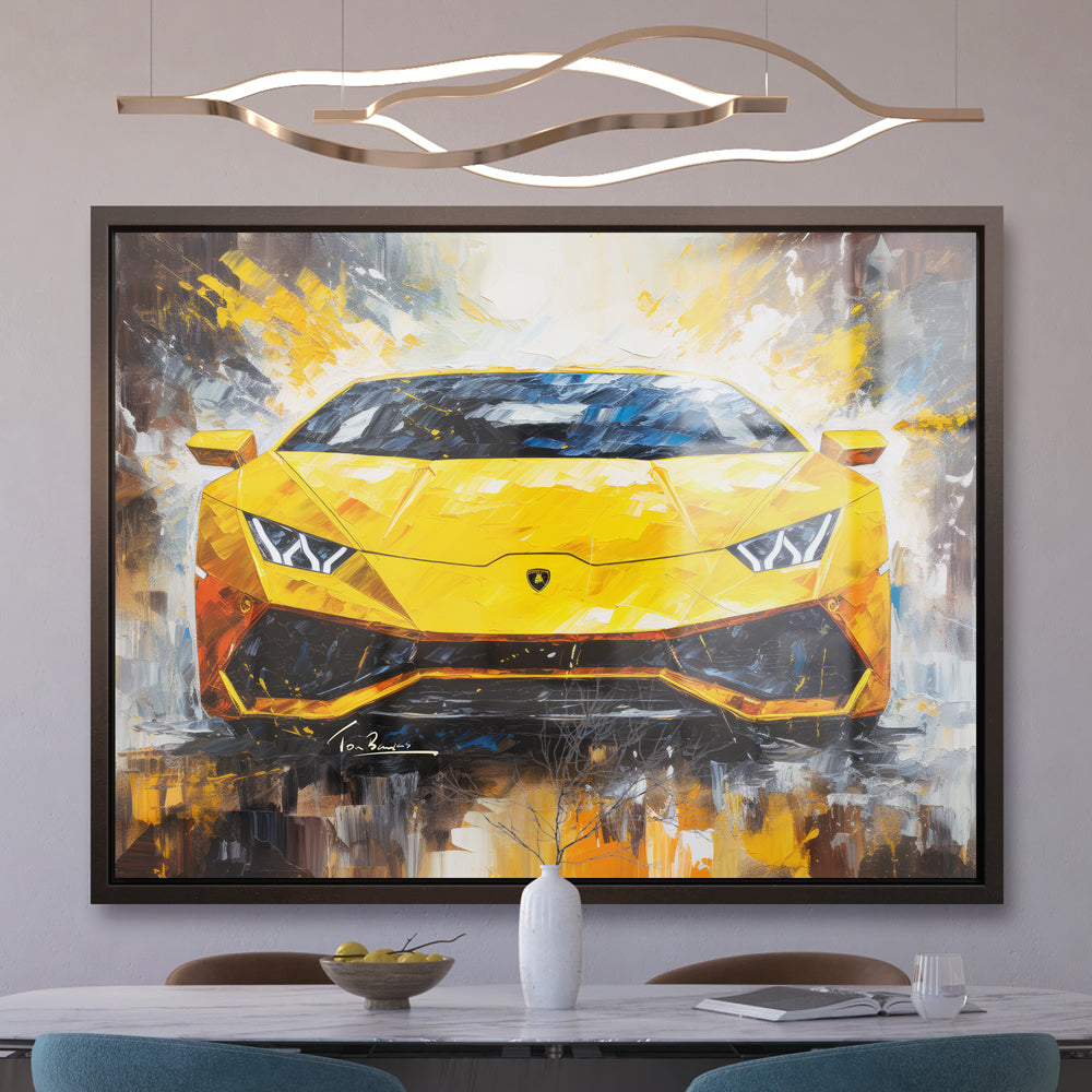 Lamborghini Huracan Yellow