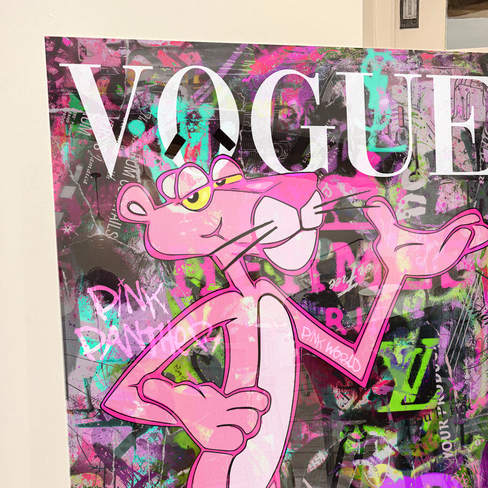 Pink Panther Pop Art Graffiti V2