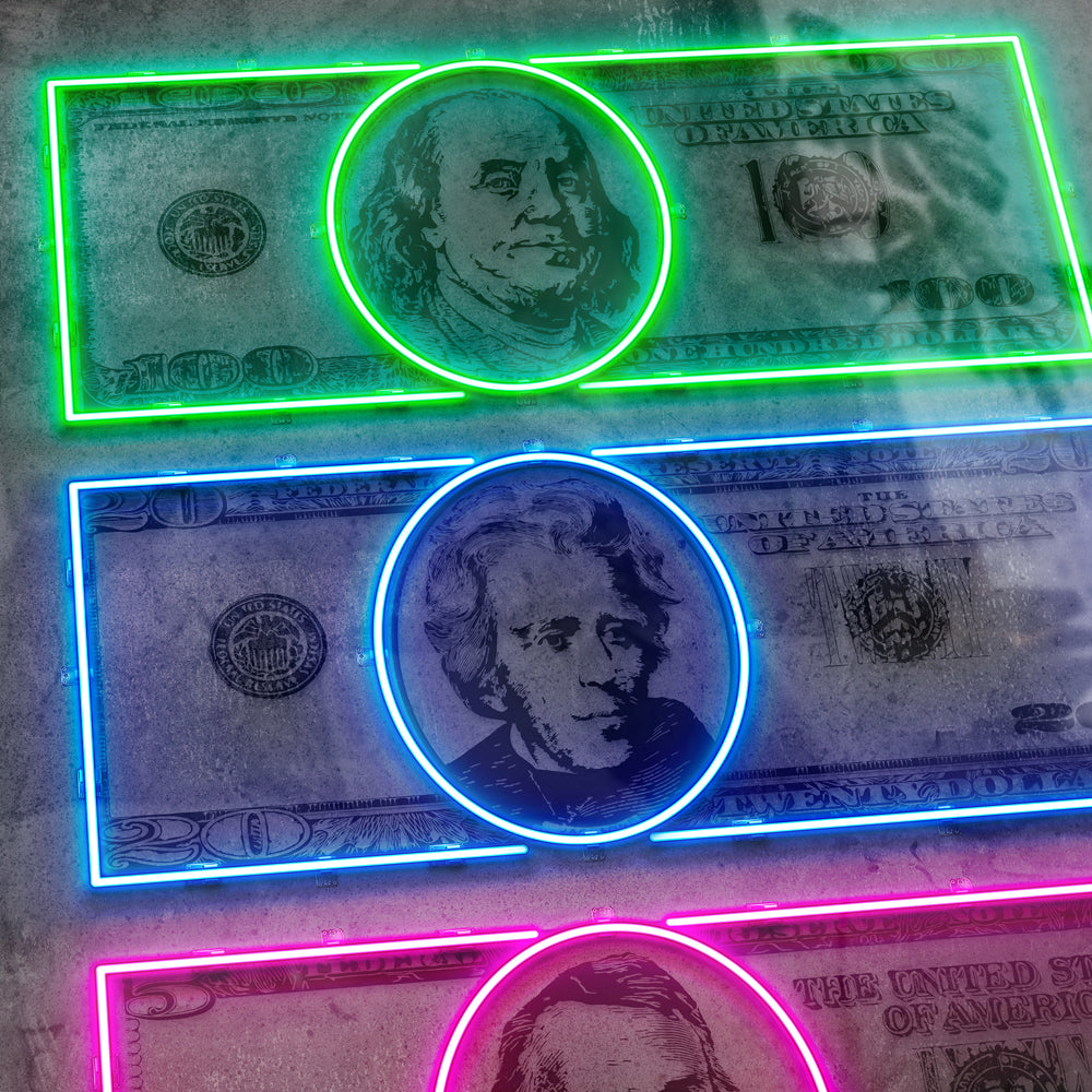 Dollar Bills 'Neon'