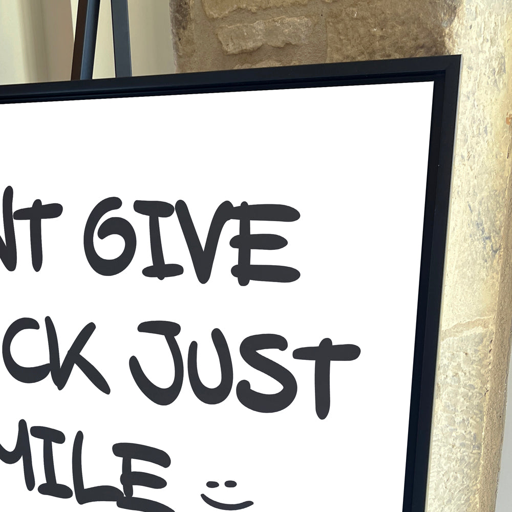 Just smile :)