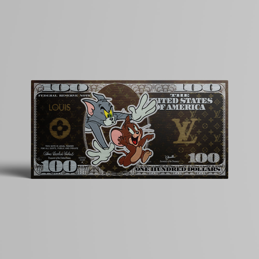 Tom & Jerry $100 Dollar - LV