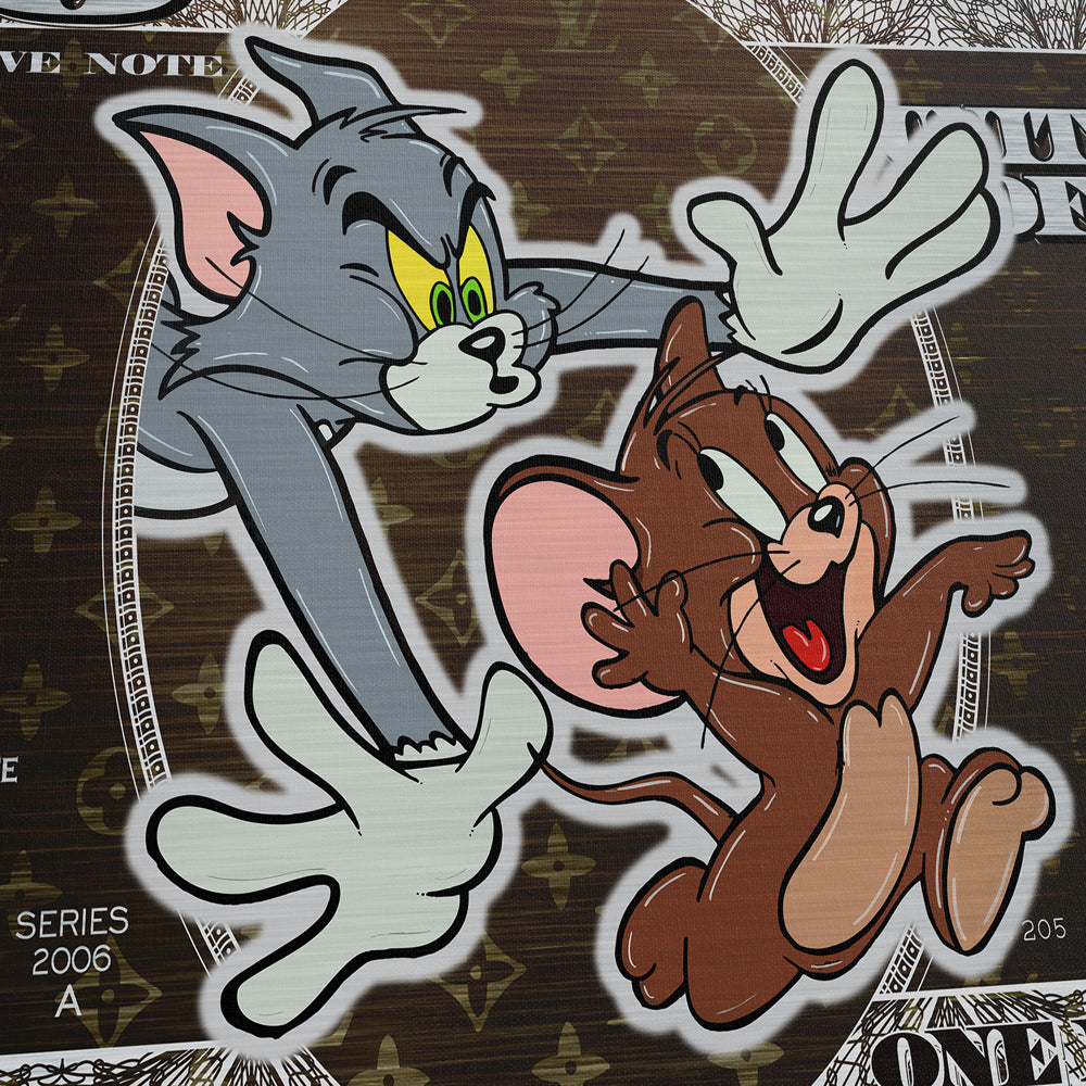 Tom & Jerry $100 Dollar - LV