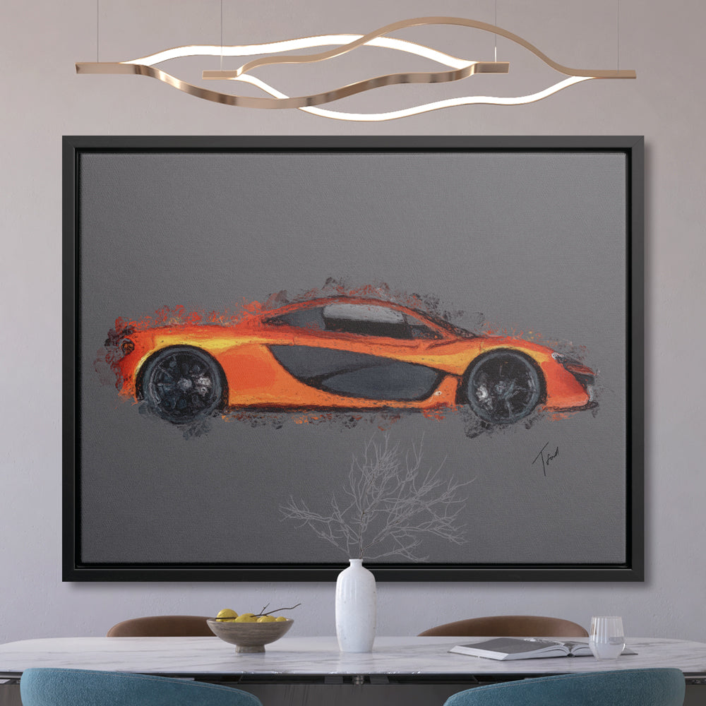 McLaren P1 Papaya