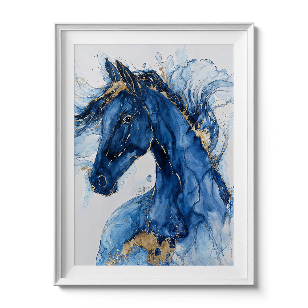 Liquid Stallion Azure