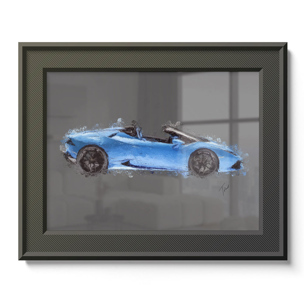 Lamborghini Huracan Spyder Blue