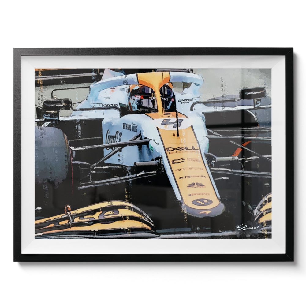 Lando Norris 'Gulf Oil' 2021
