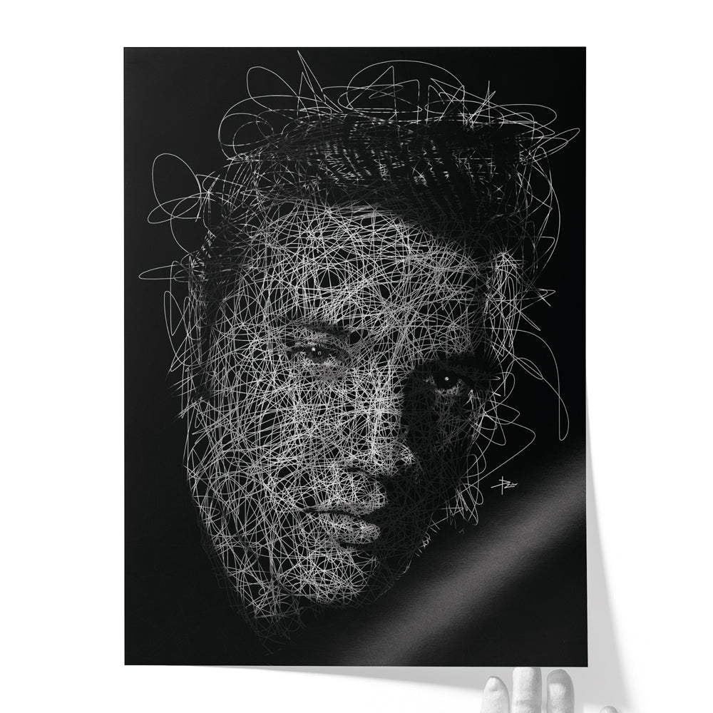 Scribbling Elvis