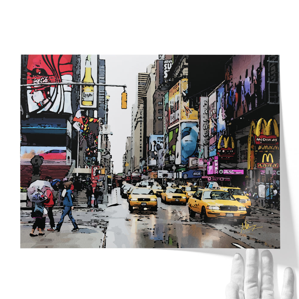 Taxis of Times Square