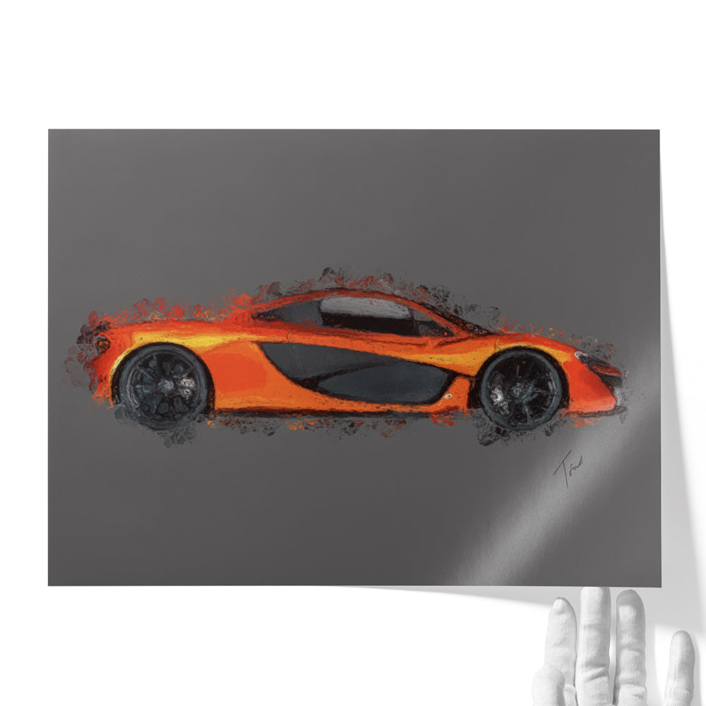 McLaren P1 Papaya