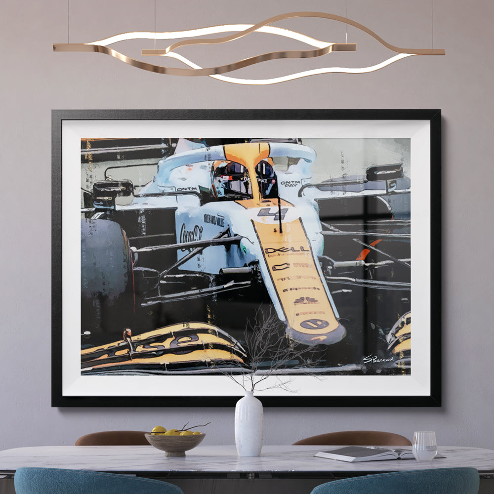 Lando Norris 'Gulf Oil' 2021