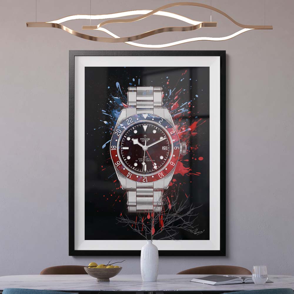 Tudor "Black Bay GMT Pepsi"