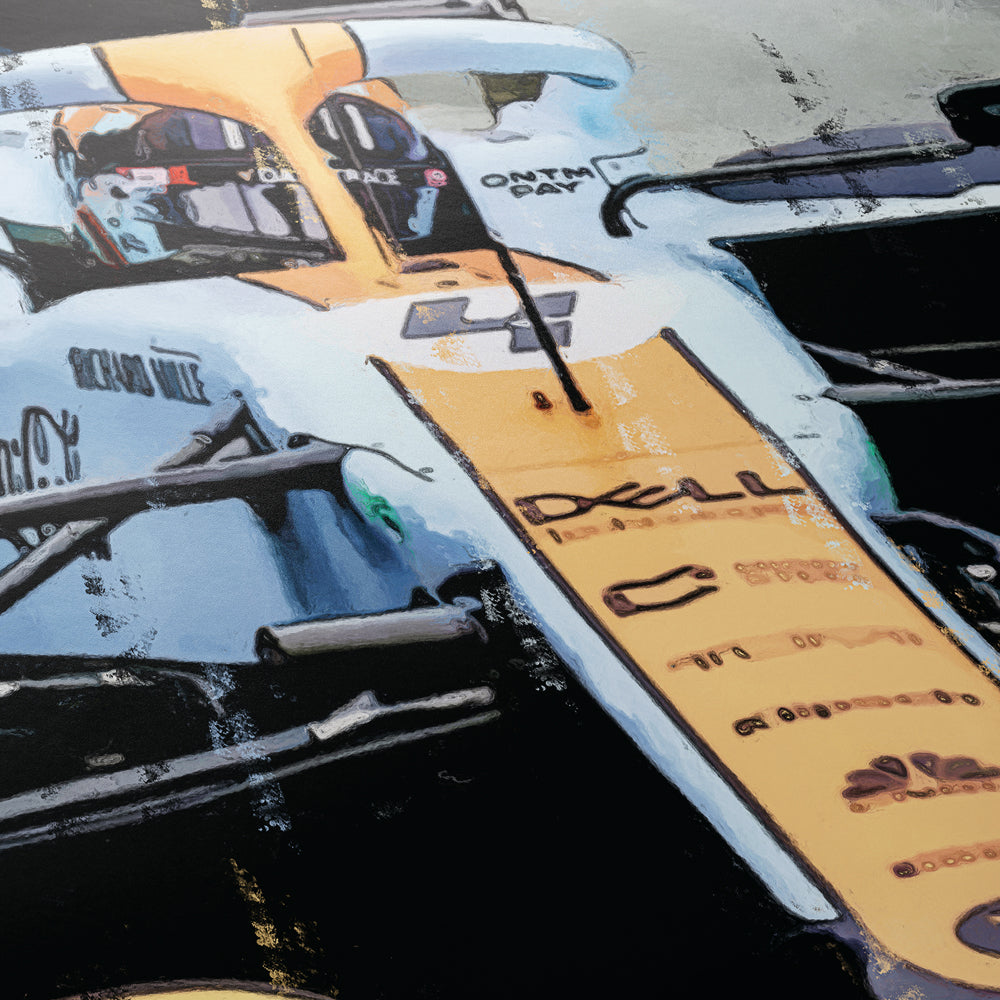 Lando Norris 'Gulf Oil' 2021