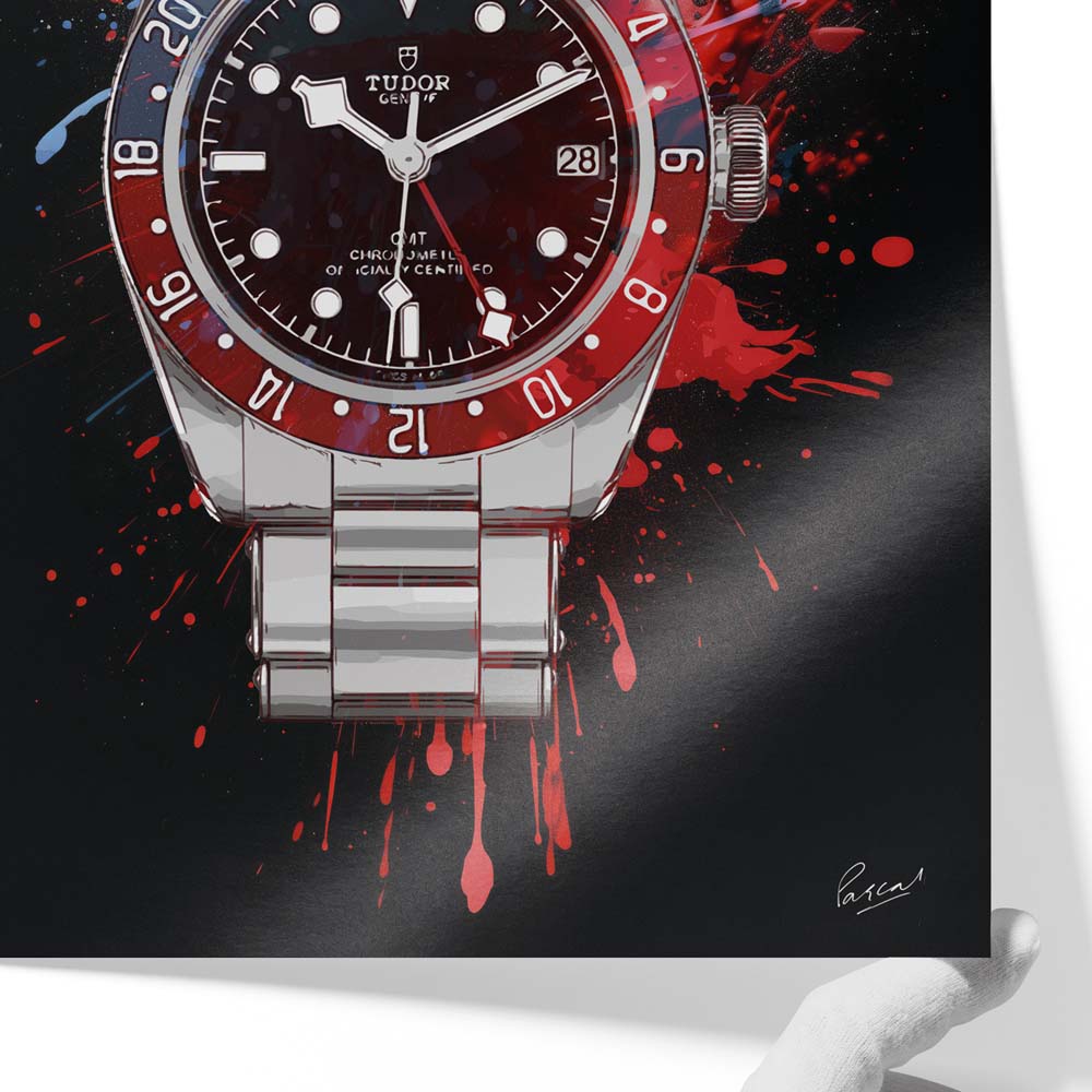 Tudor "Black Bay GMT Pepsi"