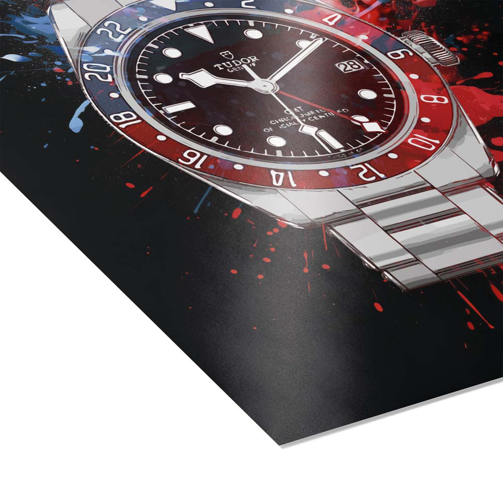 Tudor "Black Bay GMT Pepsi"