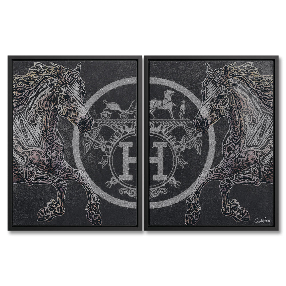 Stallion Dark Set - Canvas