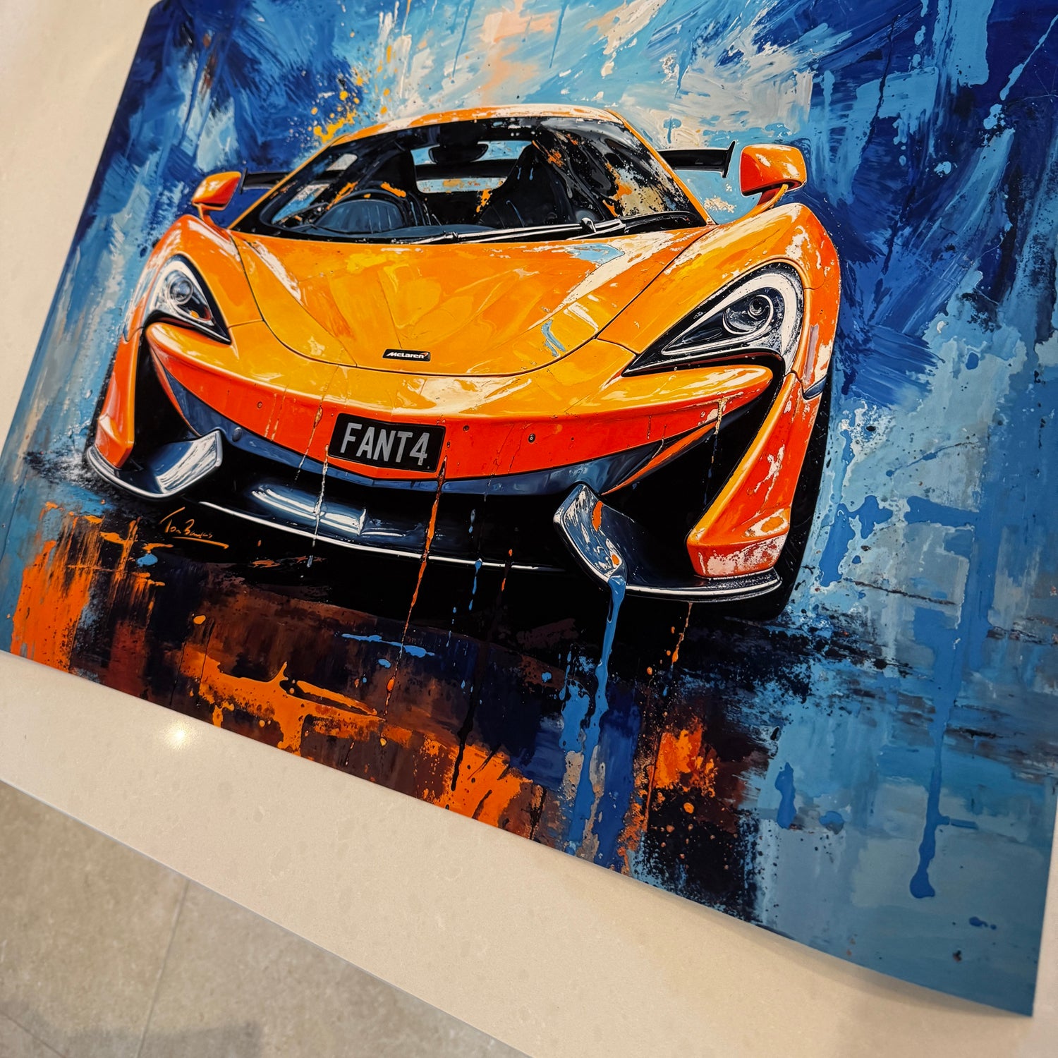 'Your own car' custom artwork