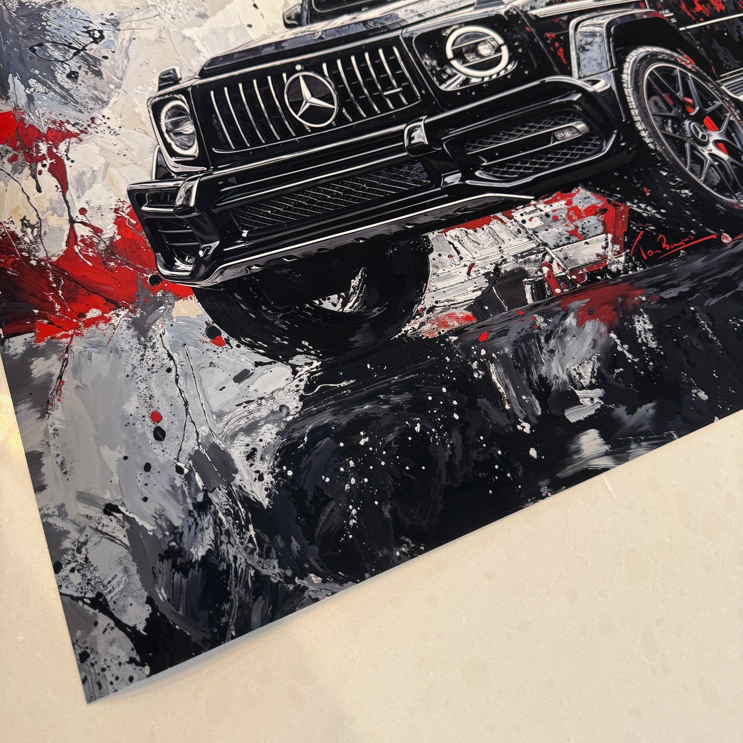 'Your own car' custom artwork