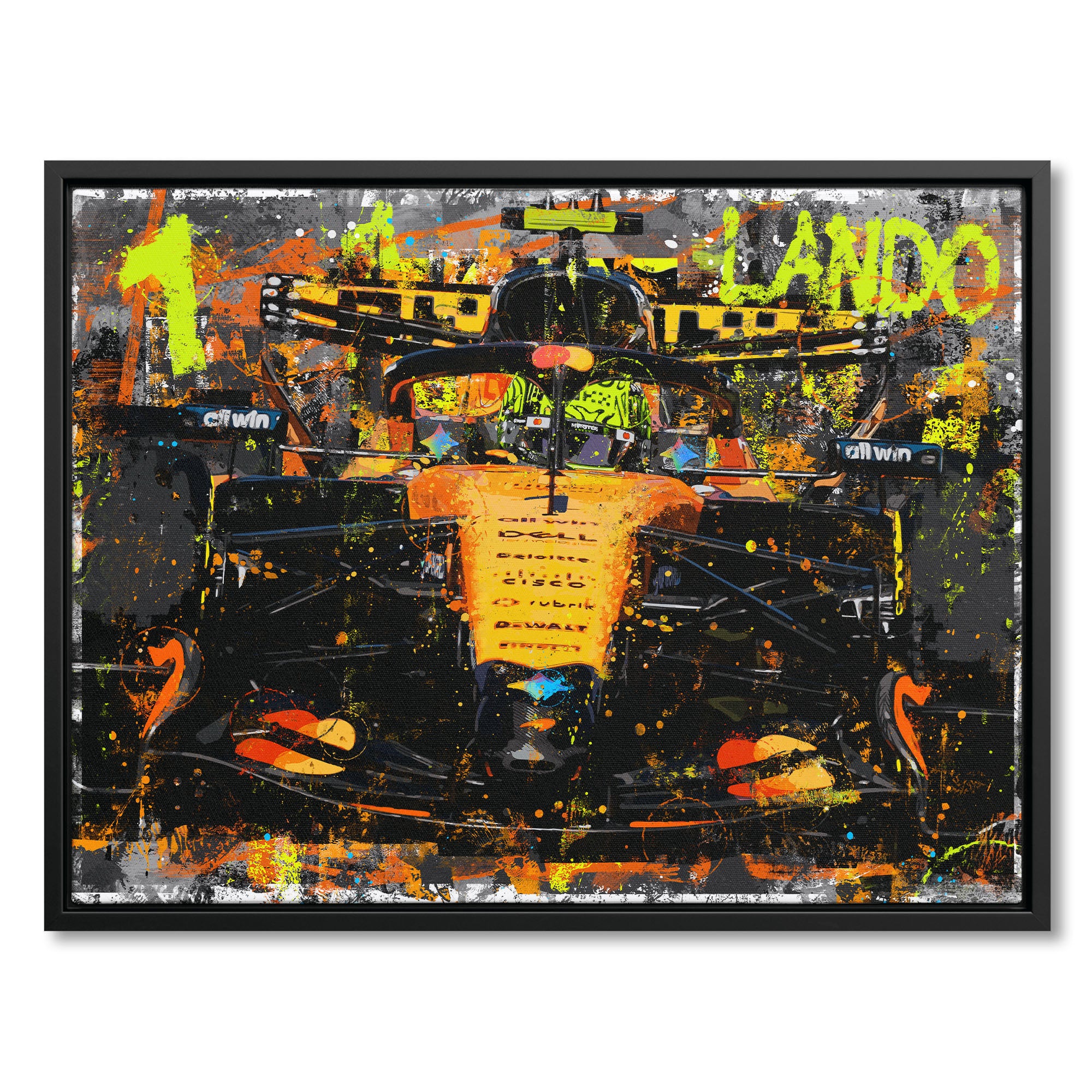 Lando Norris '2026' Graffiti