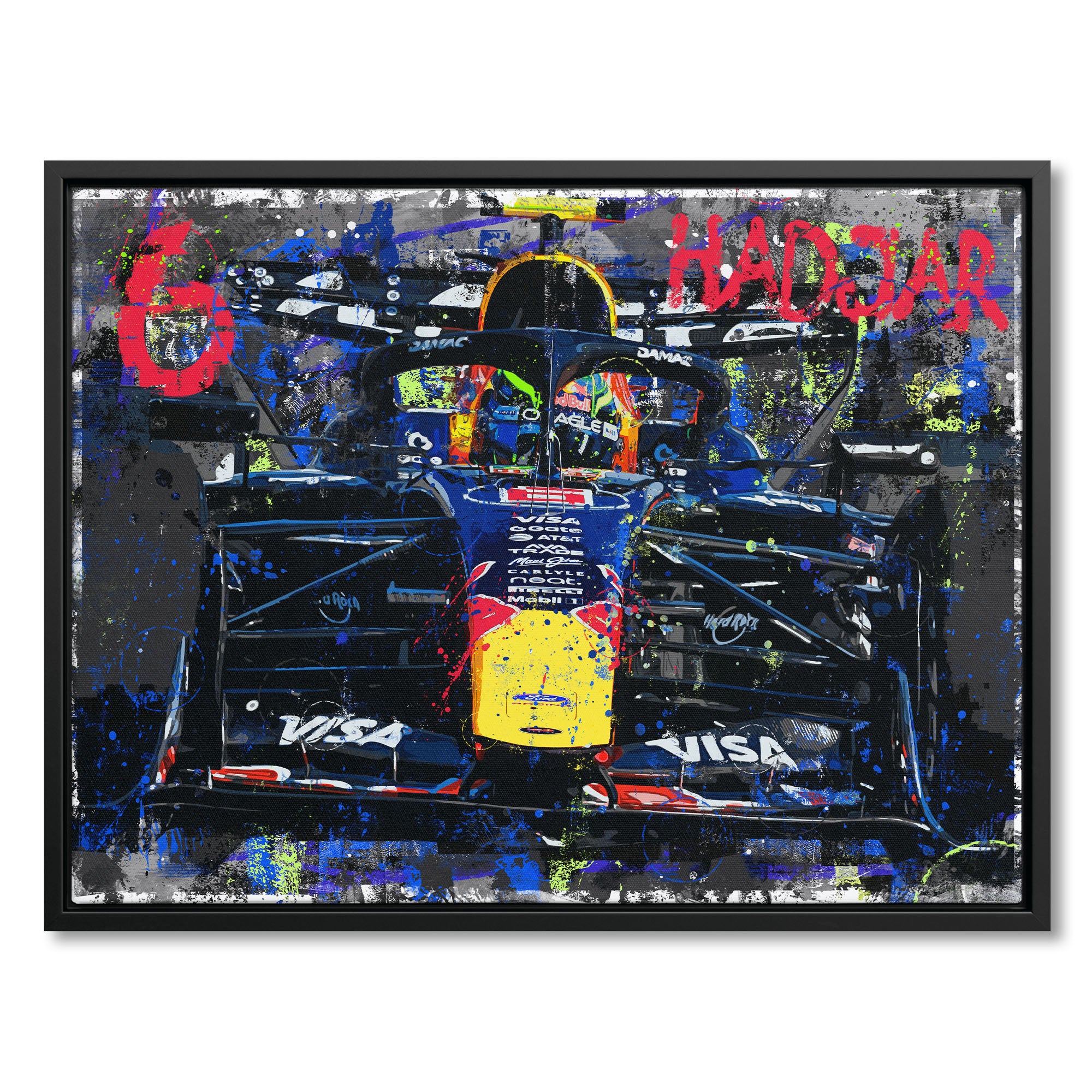 Isack Hadjar '2026' Graffiti