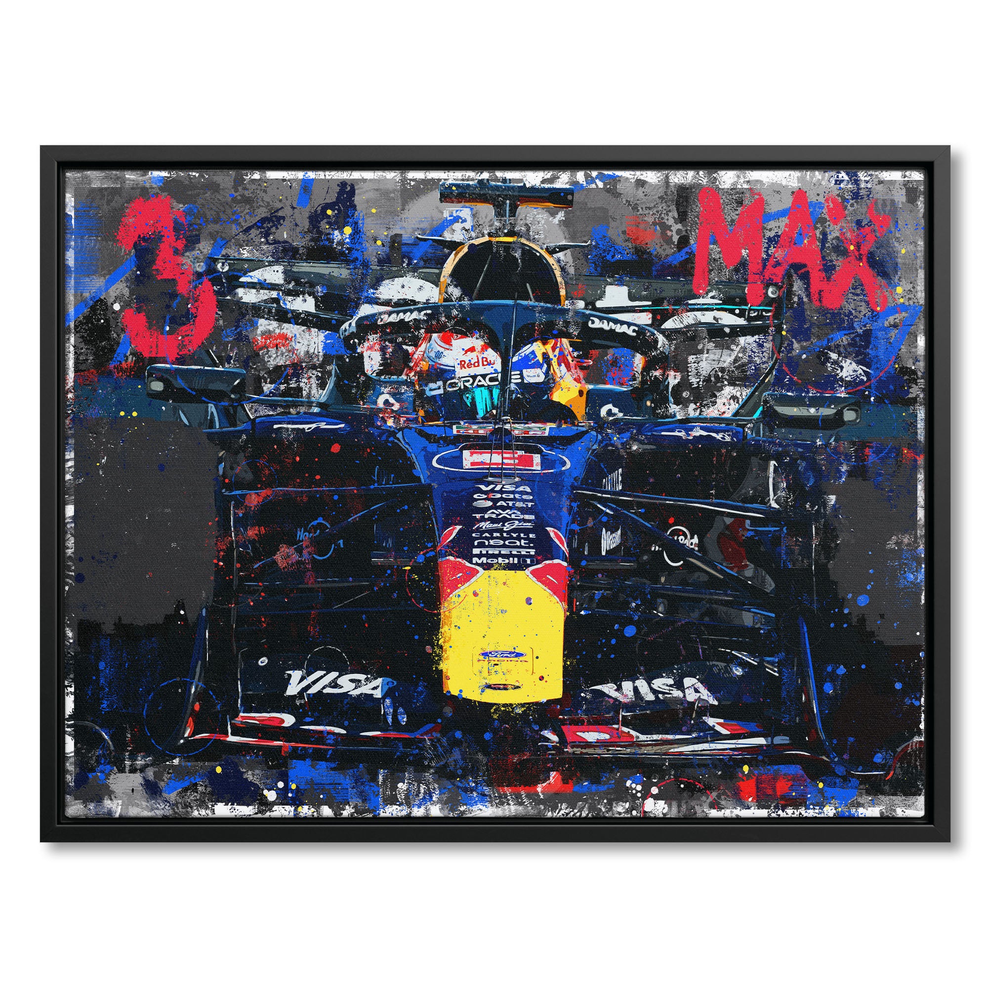 Max Verstappen '2026' Graffiti