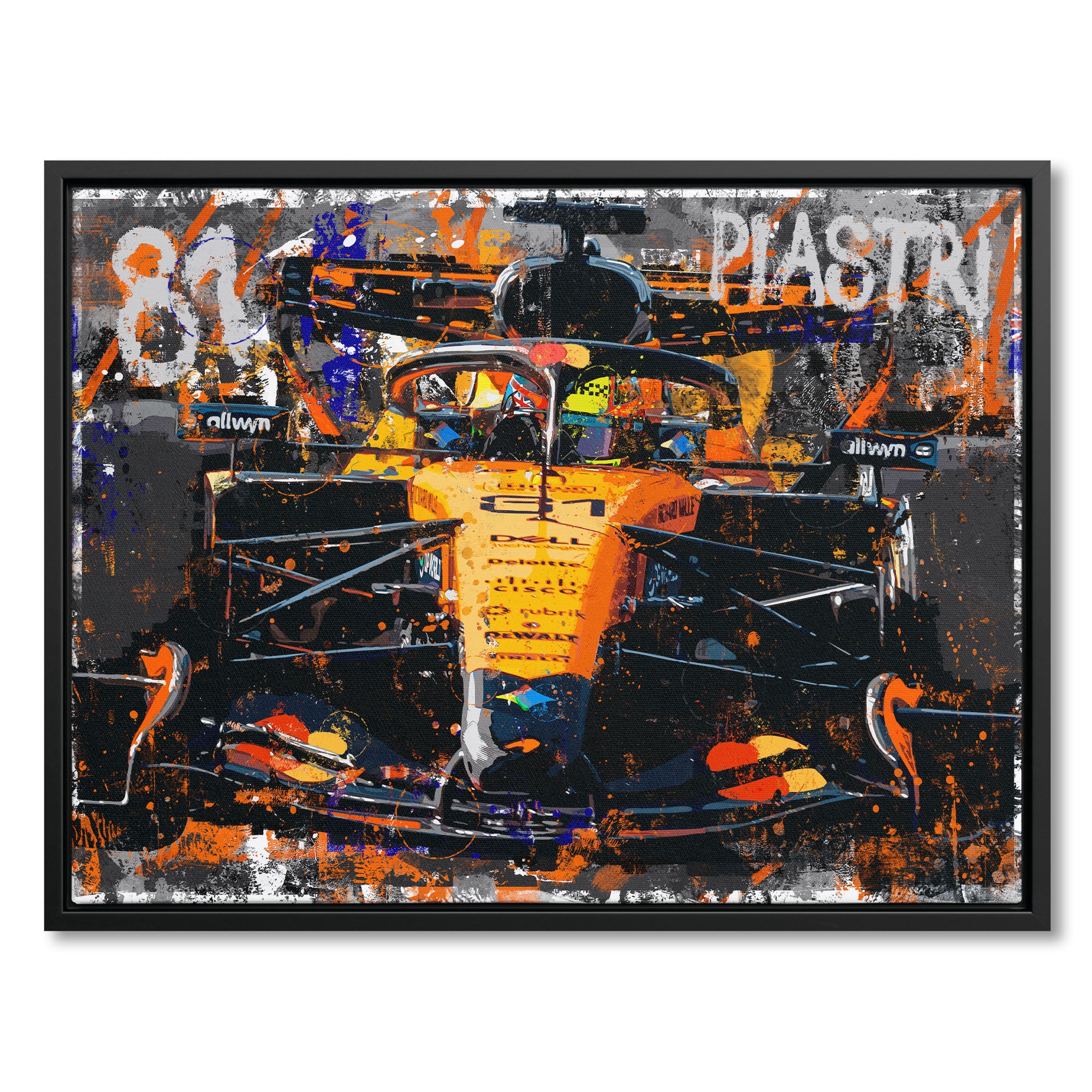 Oscar Piastri '2026' Graffiti