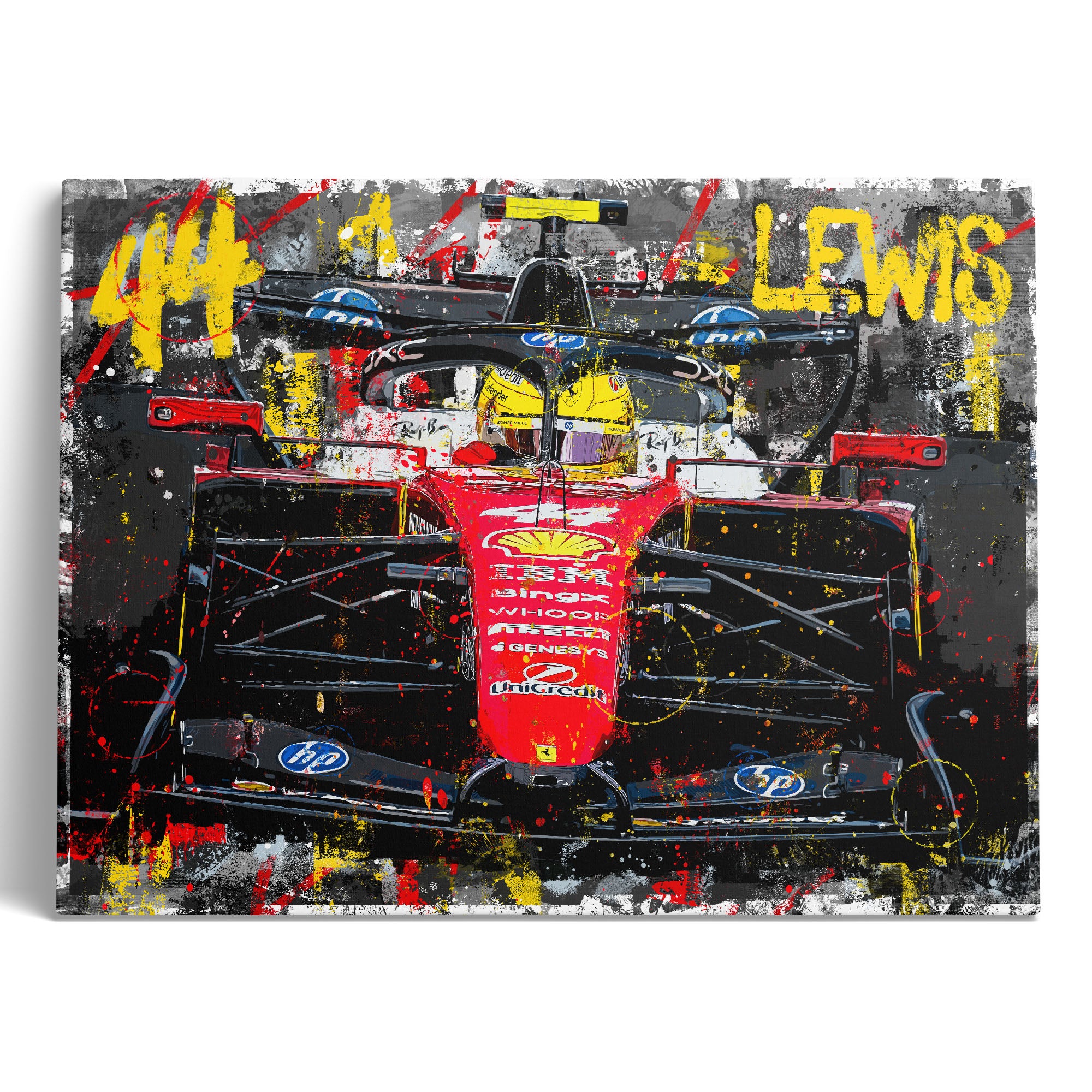 Lewis Hamilton '2026' Graffiti