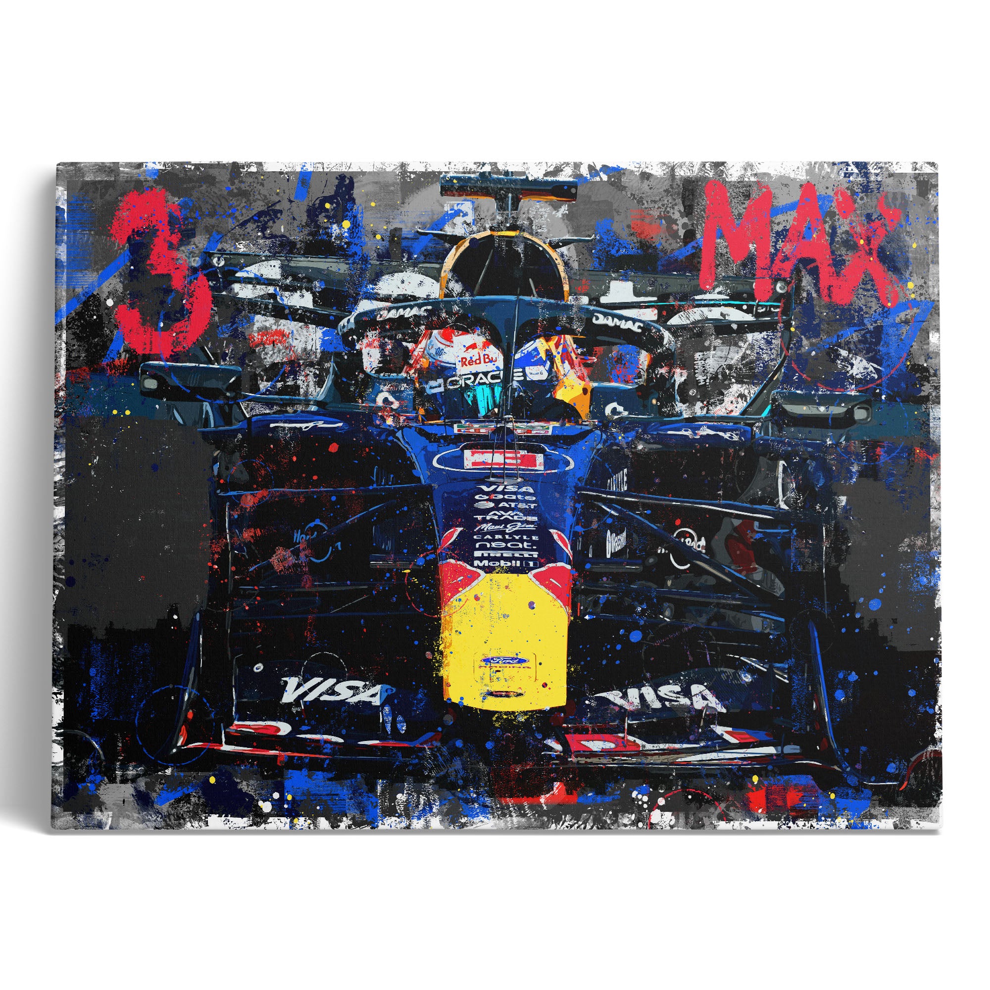 Max Verstappen '2026' Graffiti