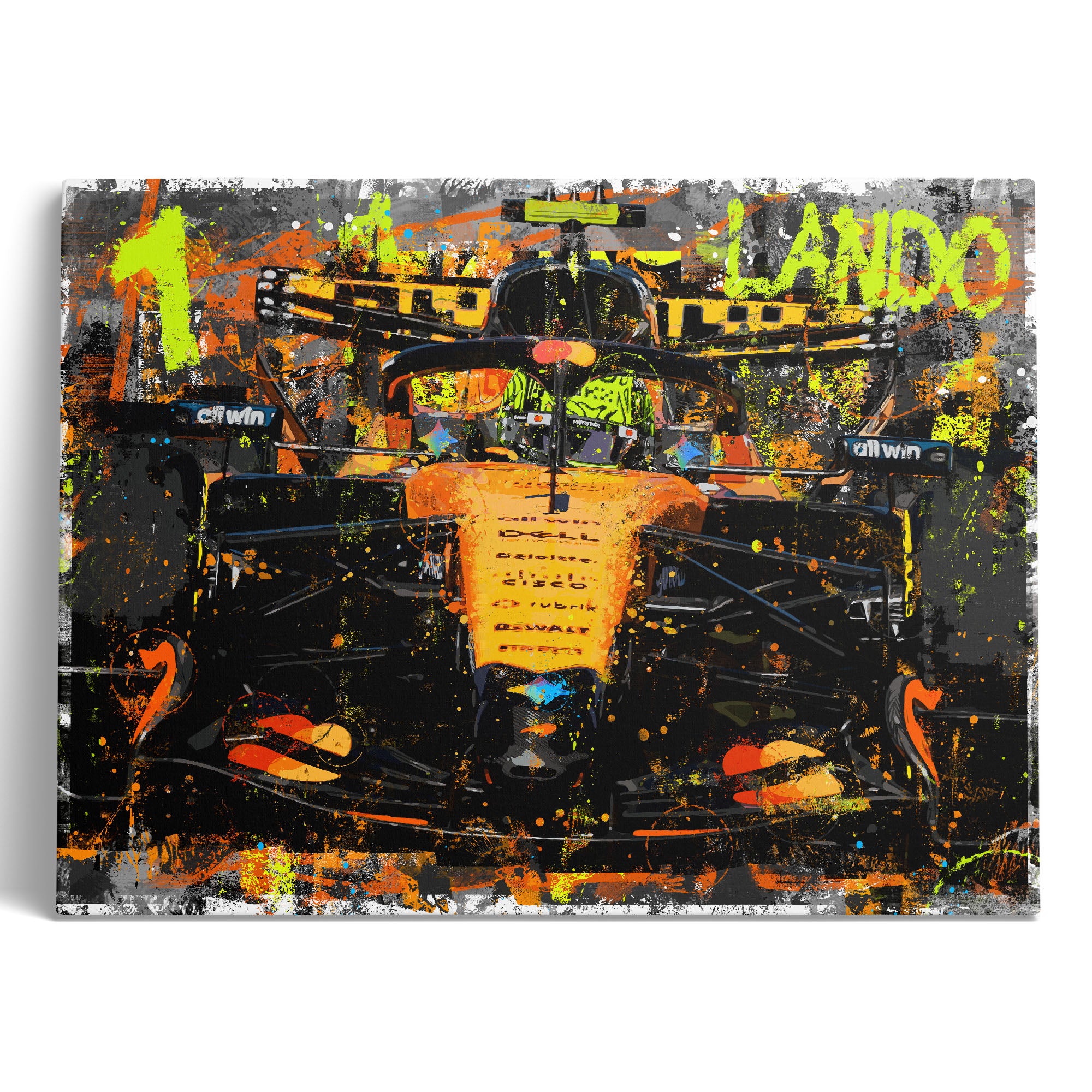 Lando Norris '2026' Graffiti