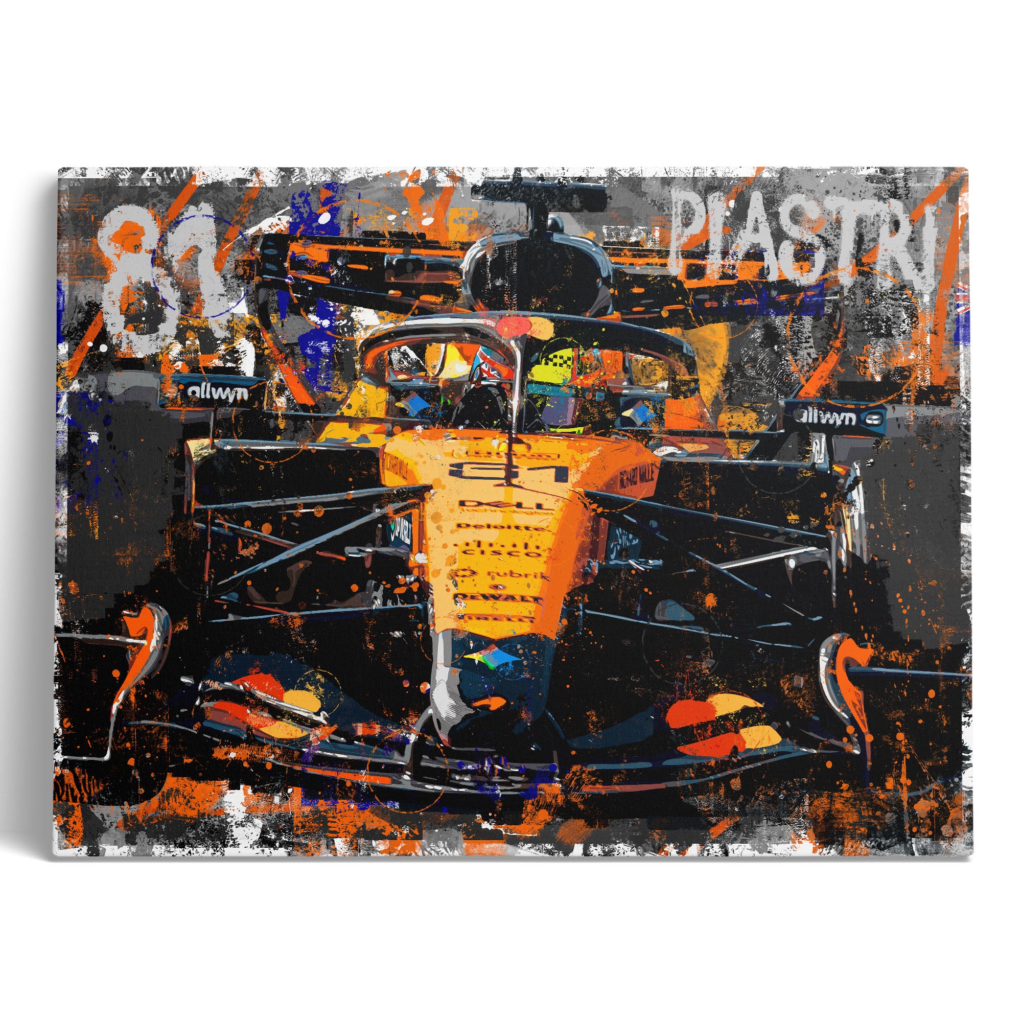 Oscar Piastri '2026' Graffiti