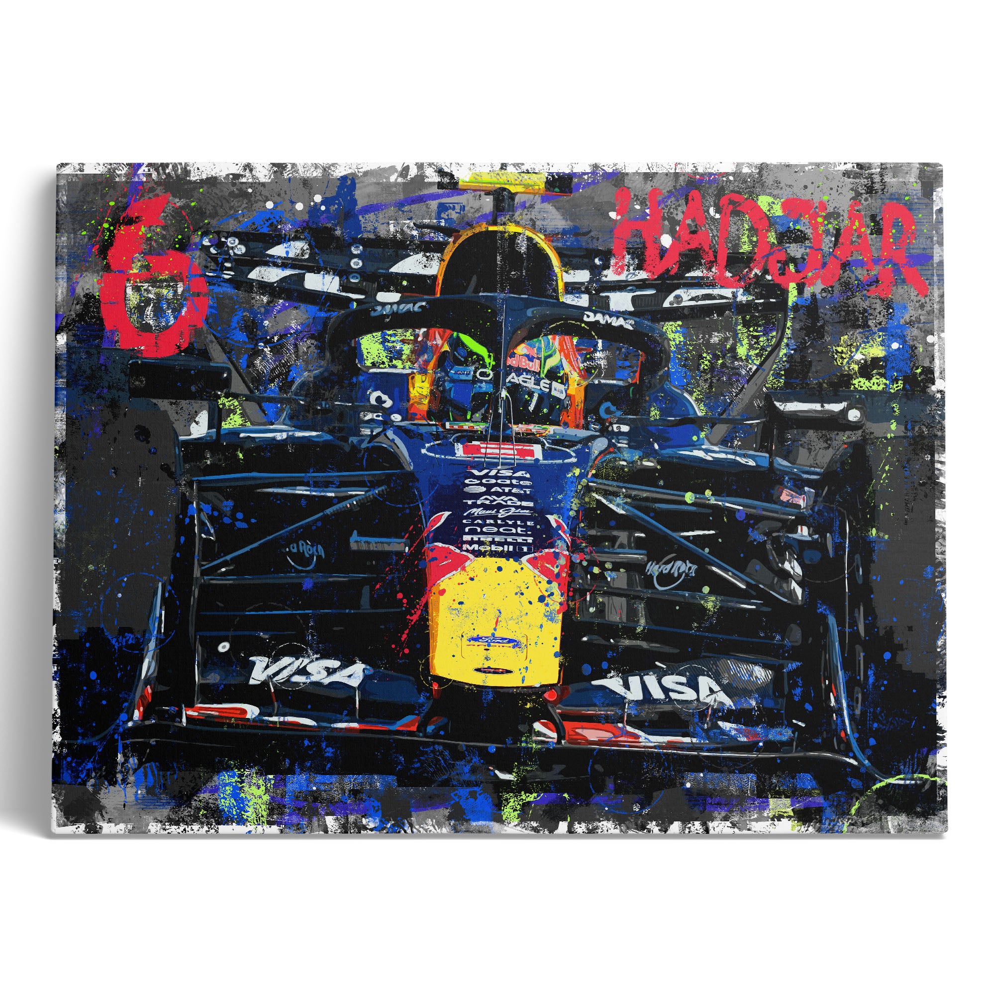 Isack Hadjar '2026' Graffiti