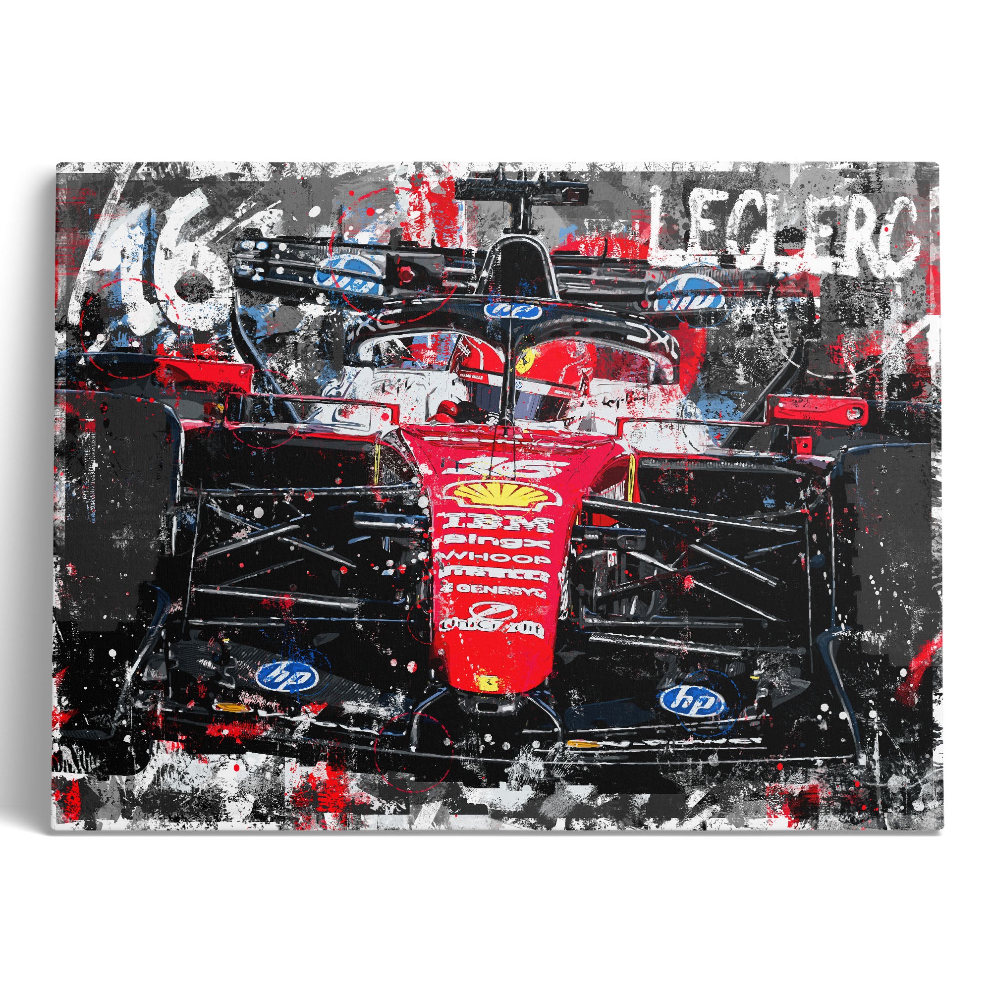 Charles Leclerc '2026' Graffiti