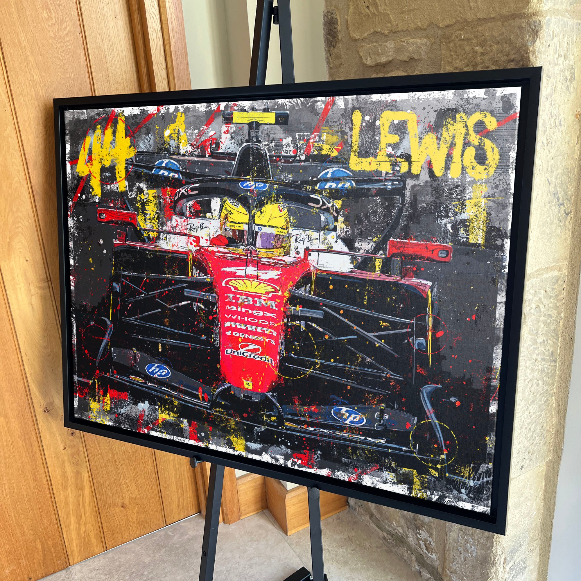 Lewis Hamilton '2026' Graffiti