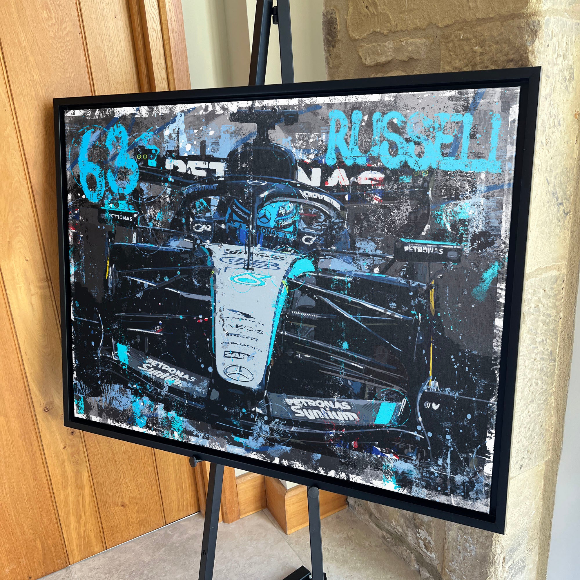 George Russell '2026' Graffiti