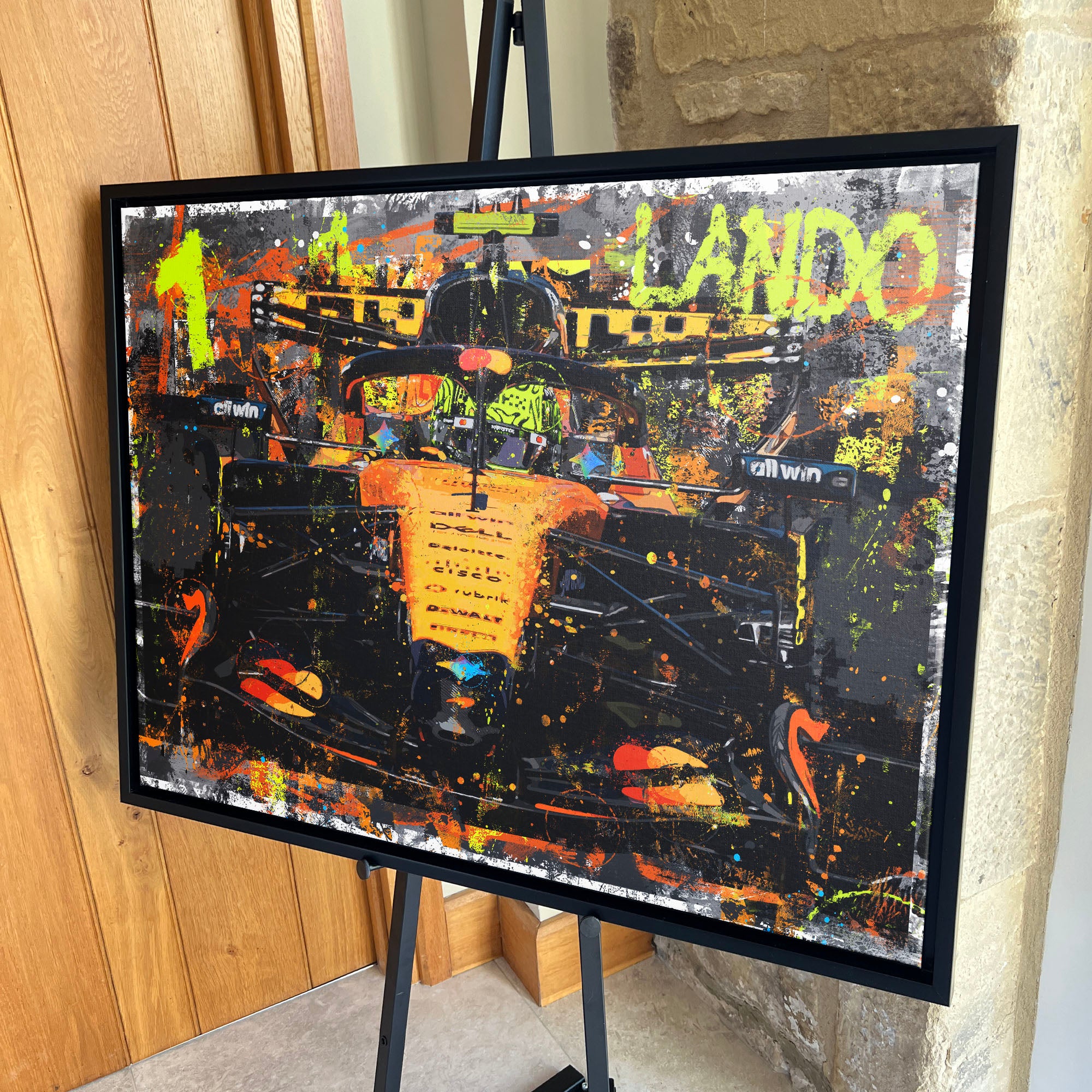 Lando Norris '2026' Graffiti
