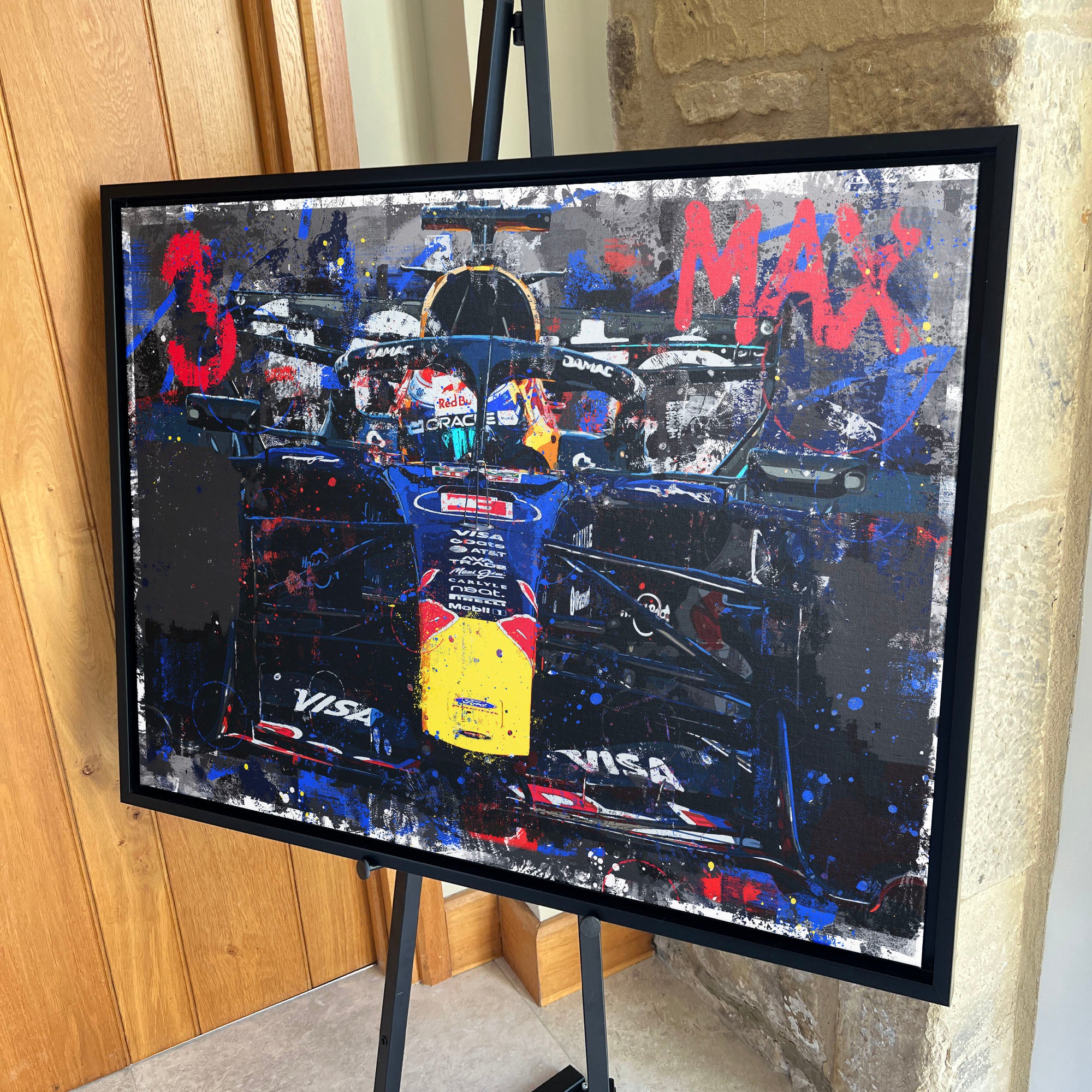 Max Verstappen '2026' Graffiti