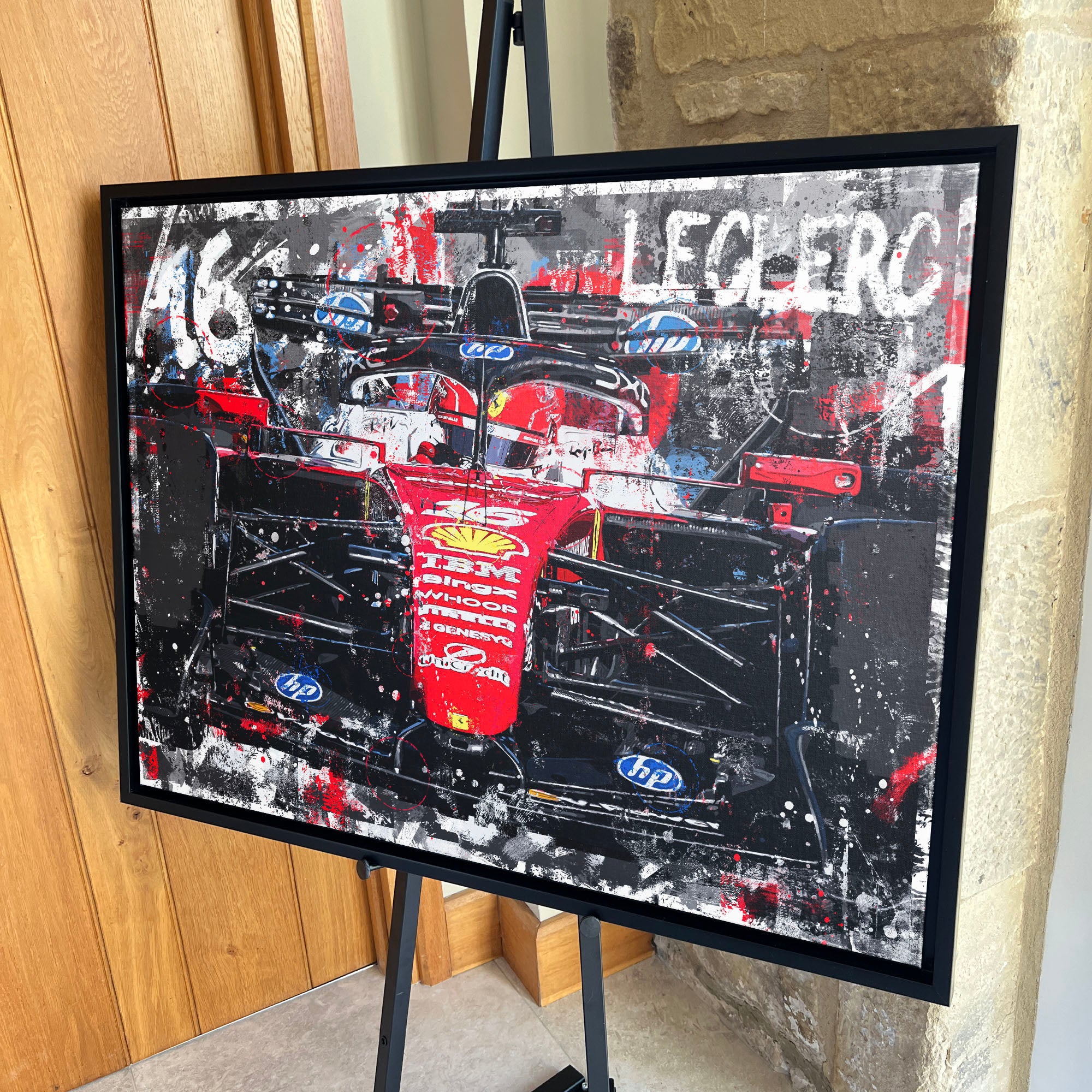 Charles Leclerc '2026' Graffiti