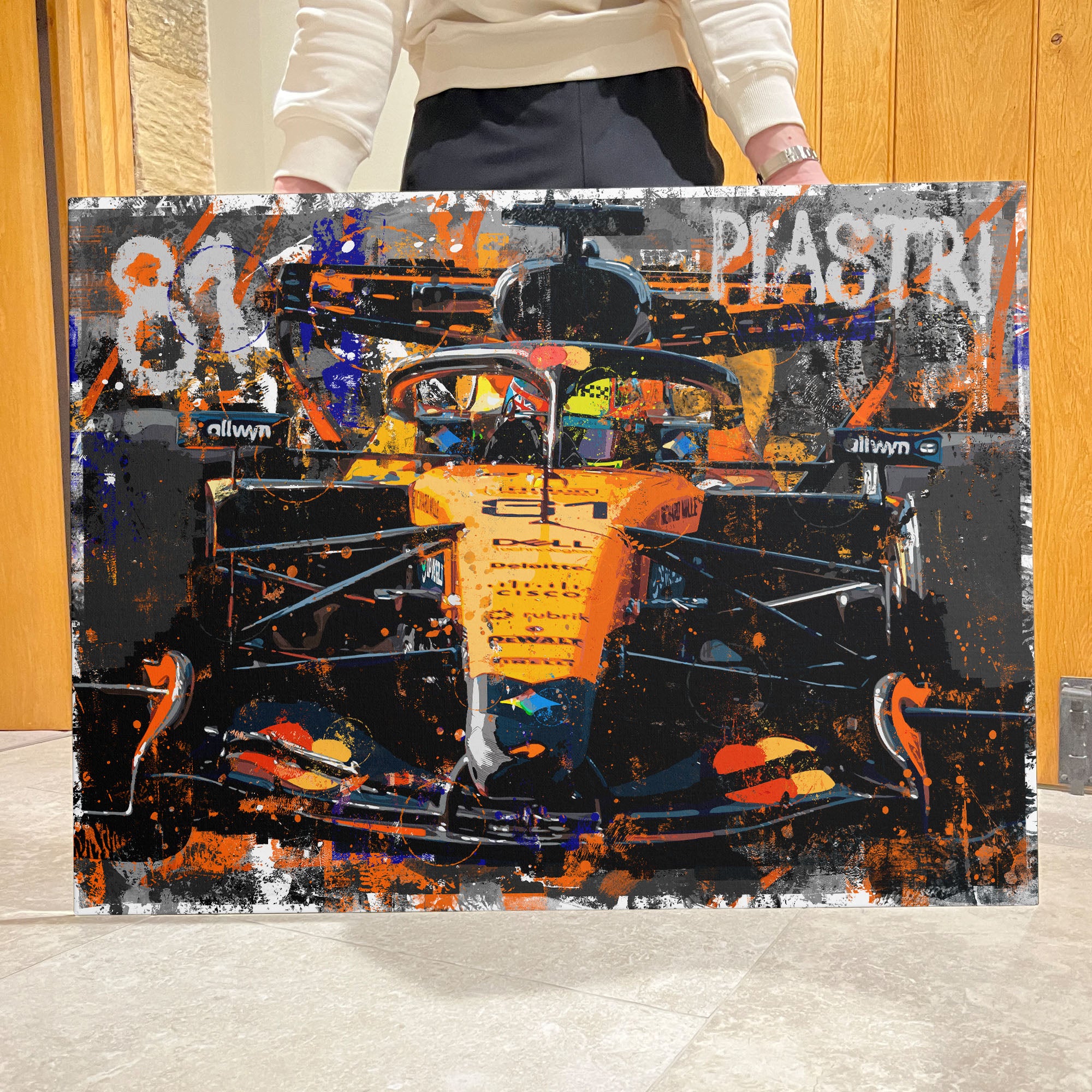 Oscar Piastri '2026' Graffiti