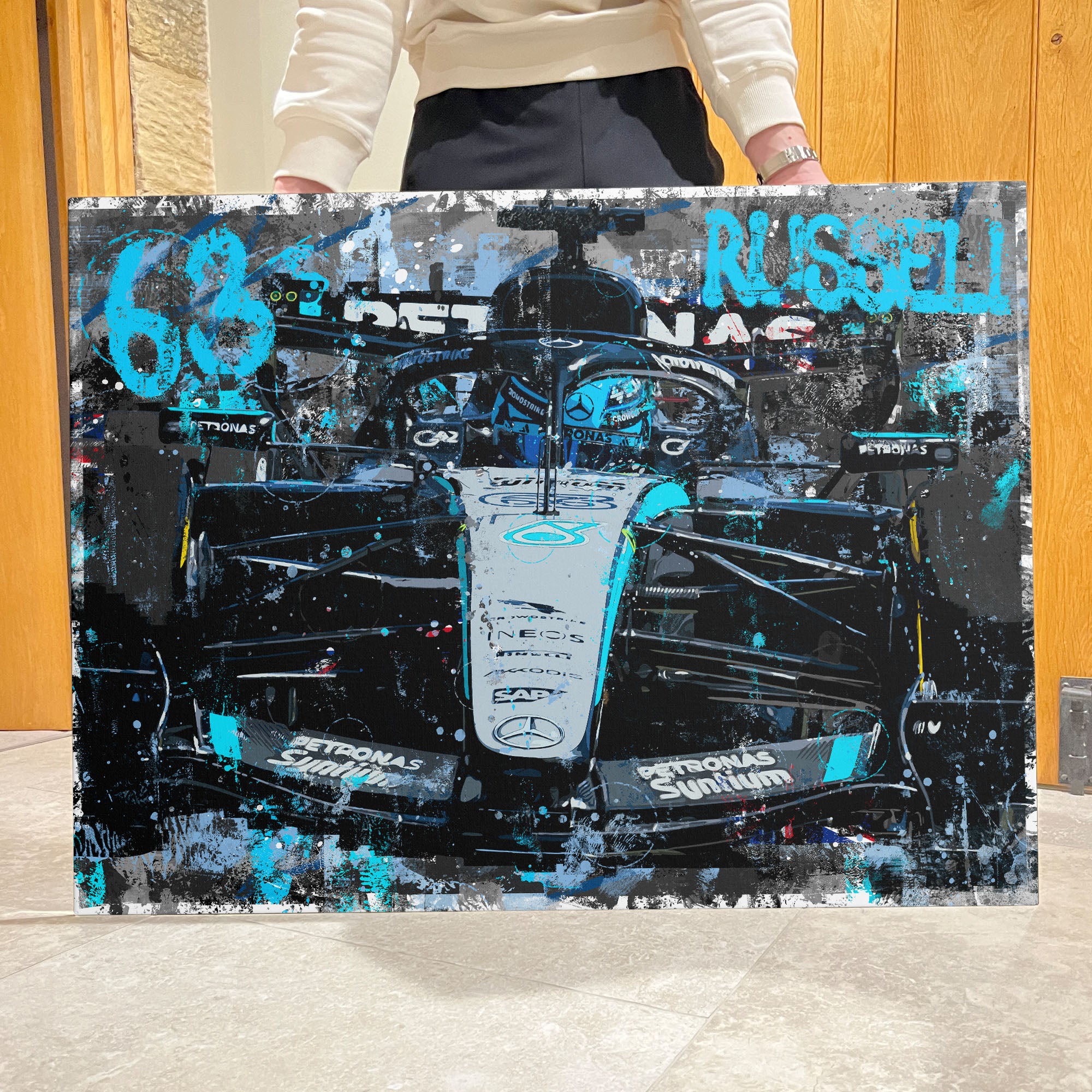 George Russell '2026' Graffiti
