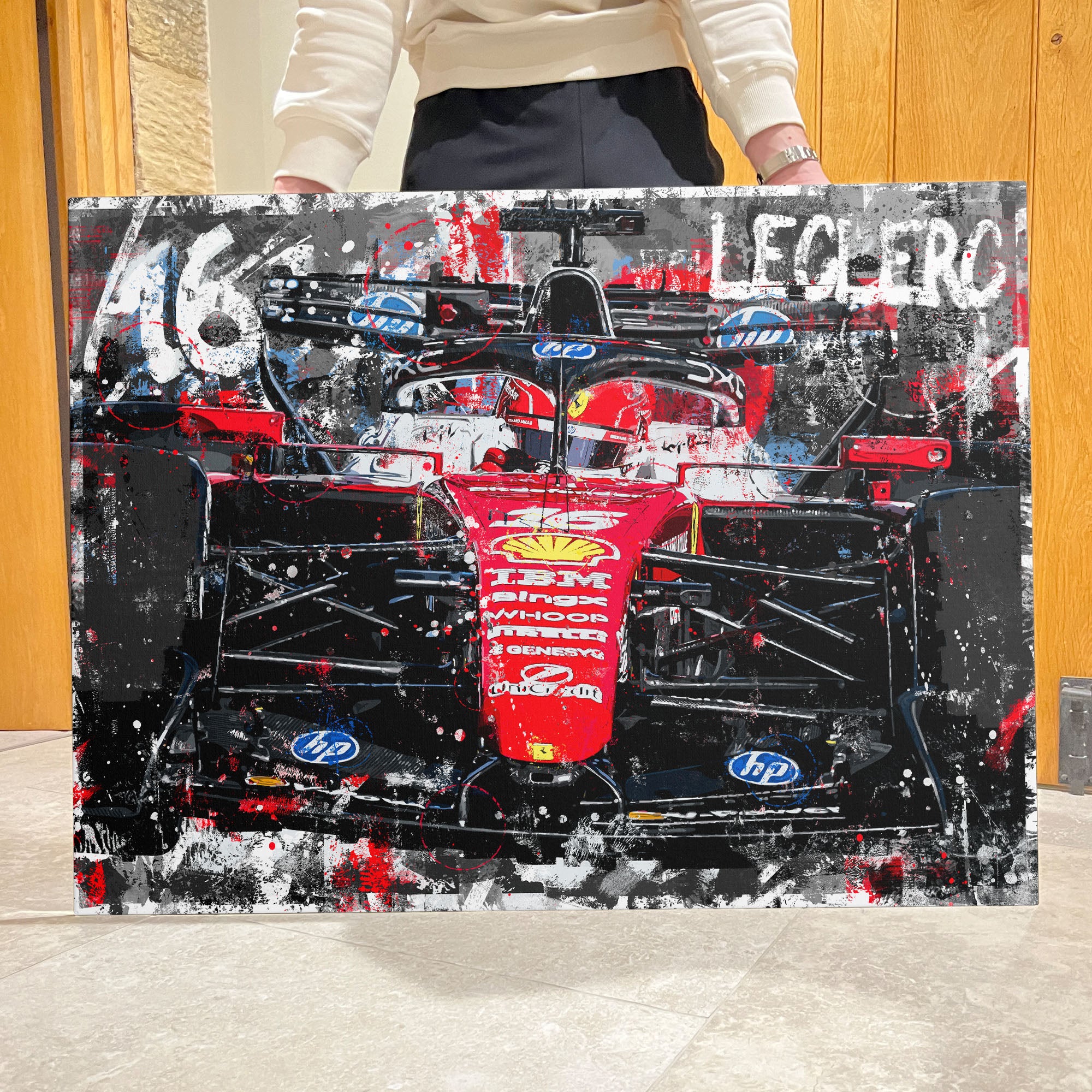 Charles Leclerc '2026' Graffiti
