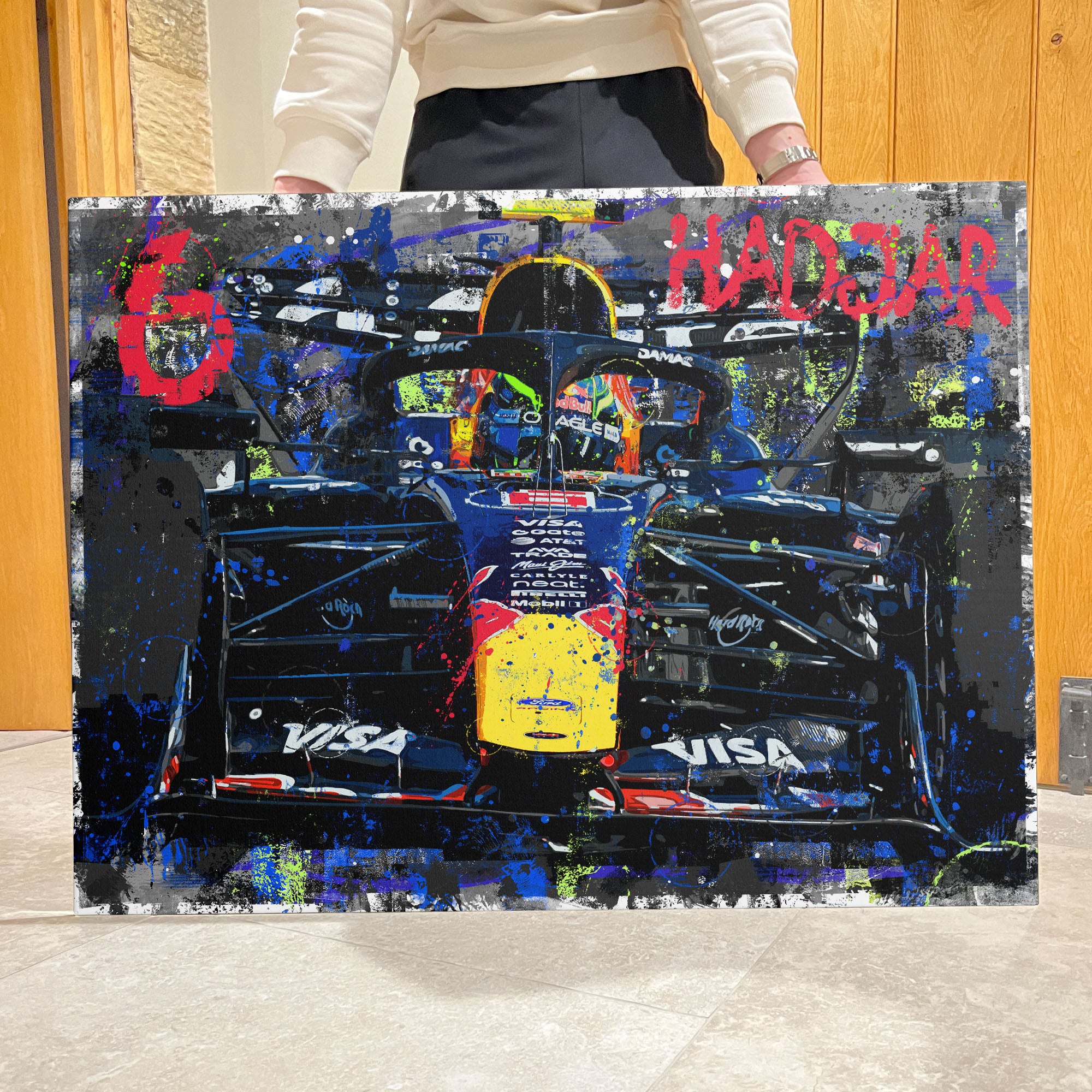 Isack Hadjar '2026' Graffiti
