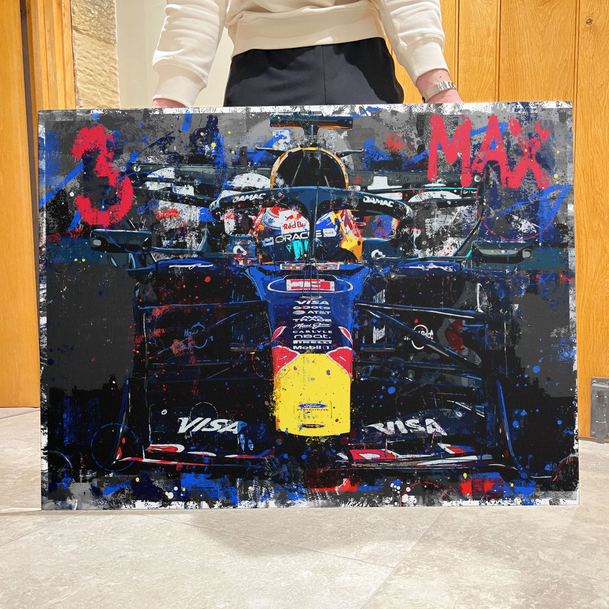 Max Verstappen '2026' Graffiti
