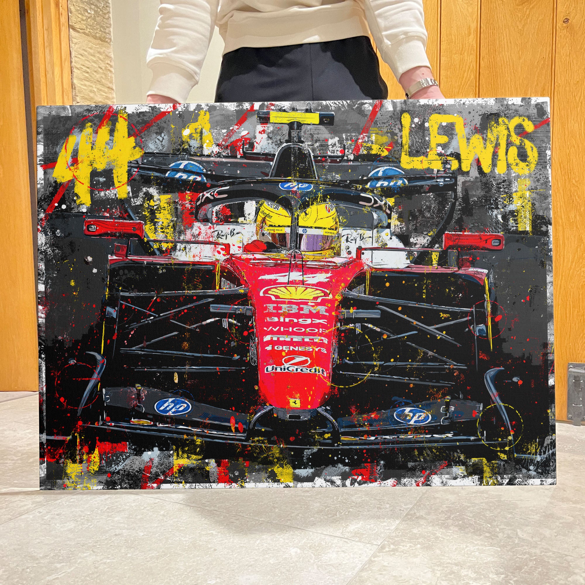 Lewis Hamilton '2026' Graffiti
