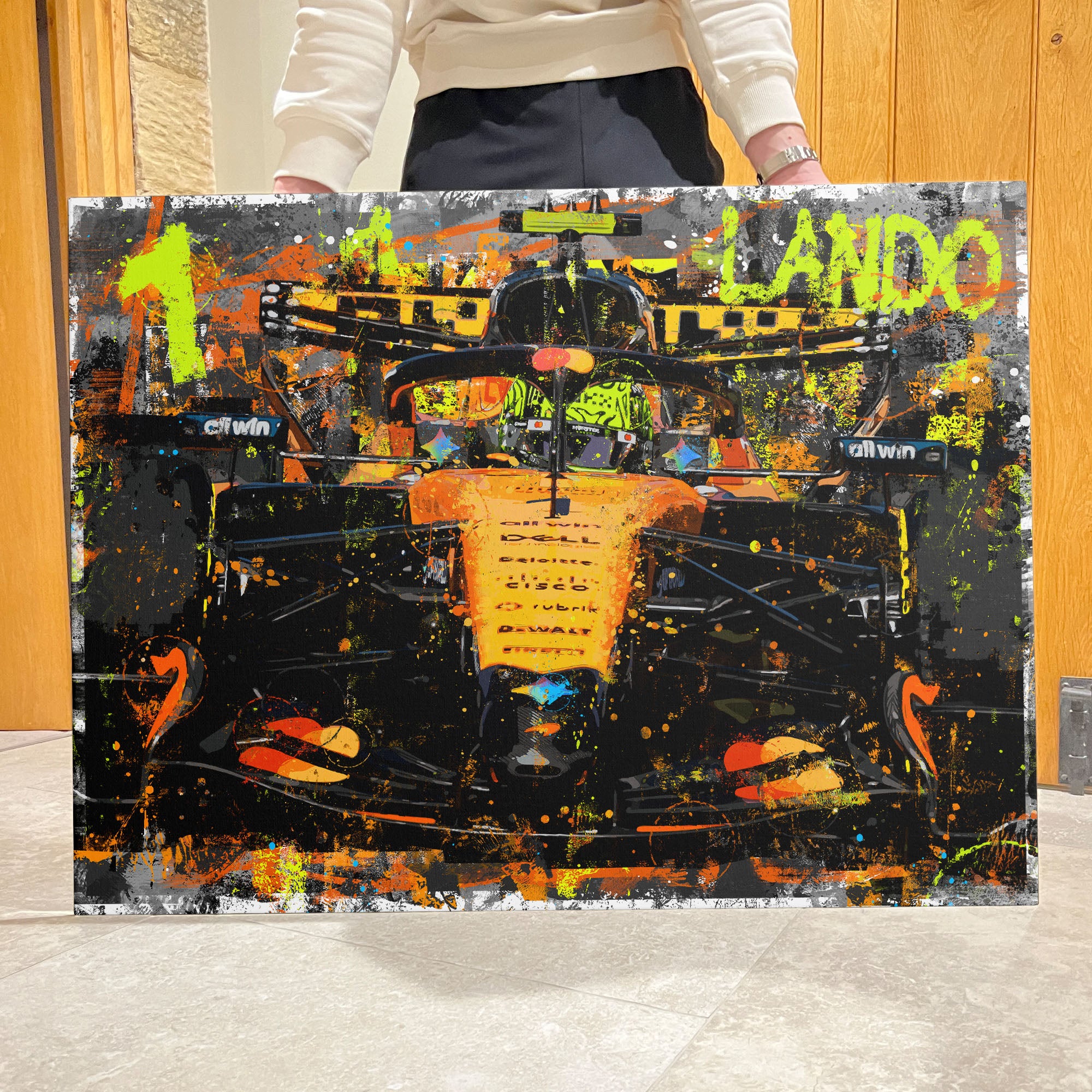 Lando Norris '2026' Graffiti