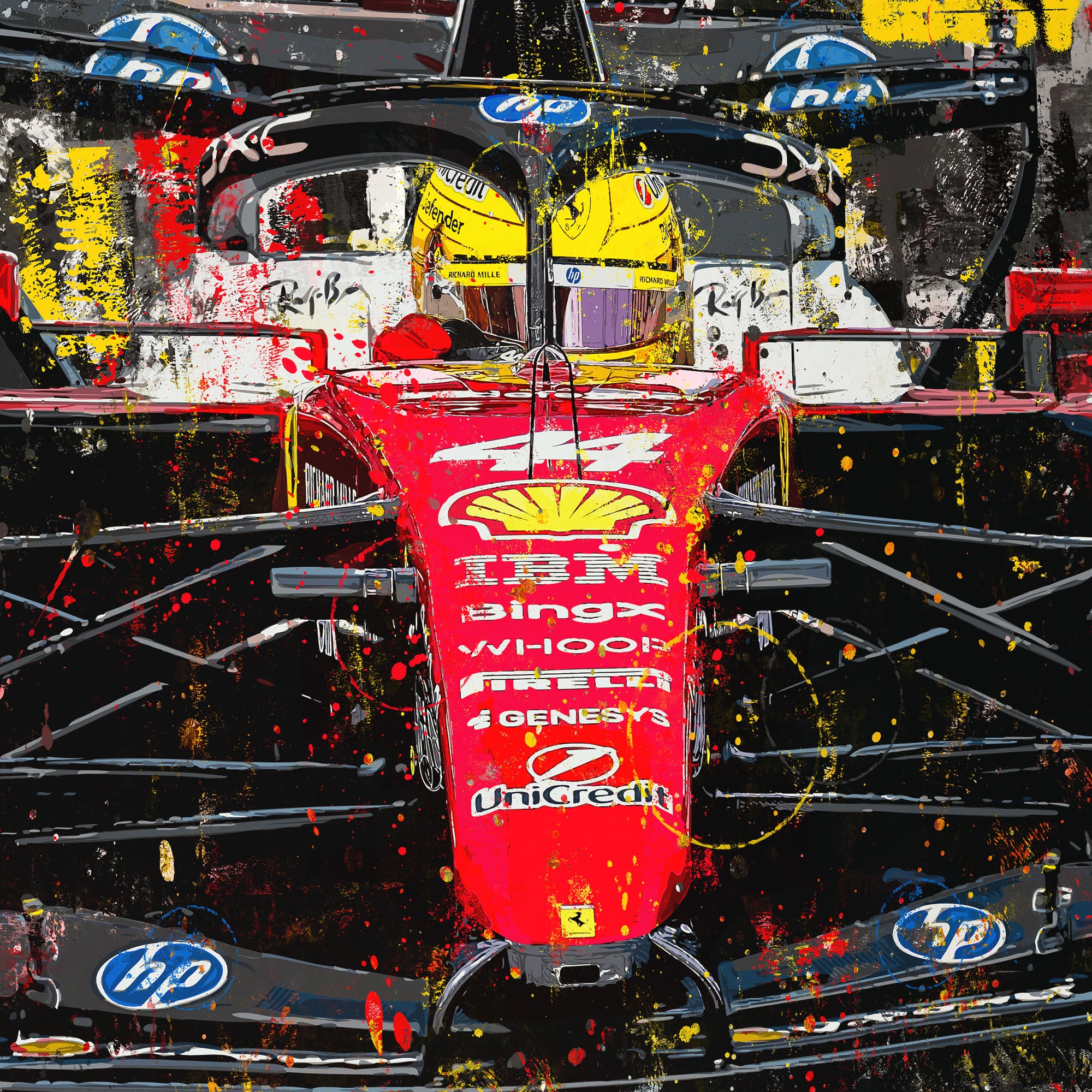 Lewis Hamilton '2026' Graffiti