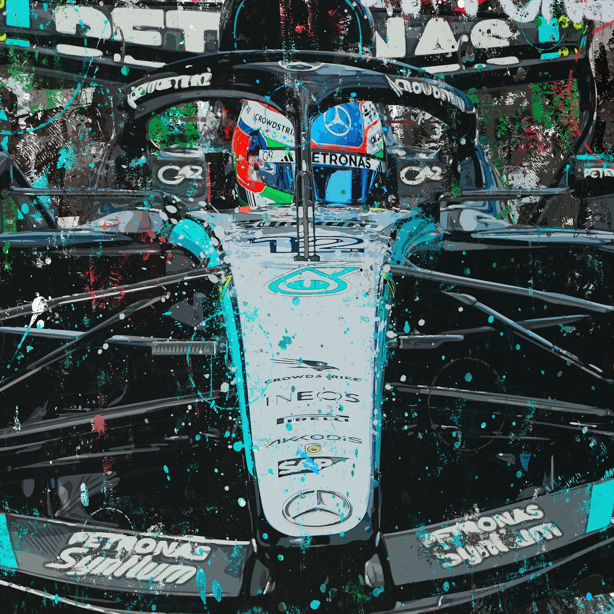 Kimi Antonelli '2026' Graffiti