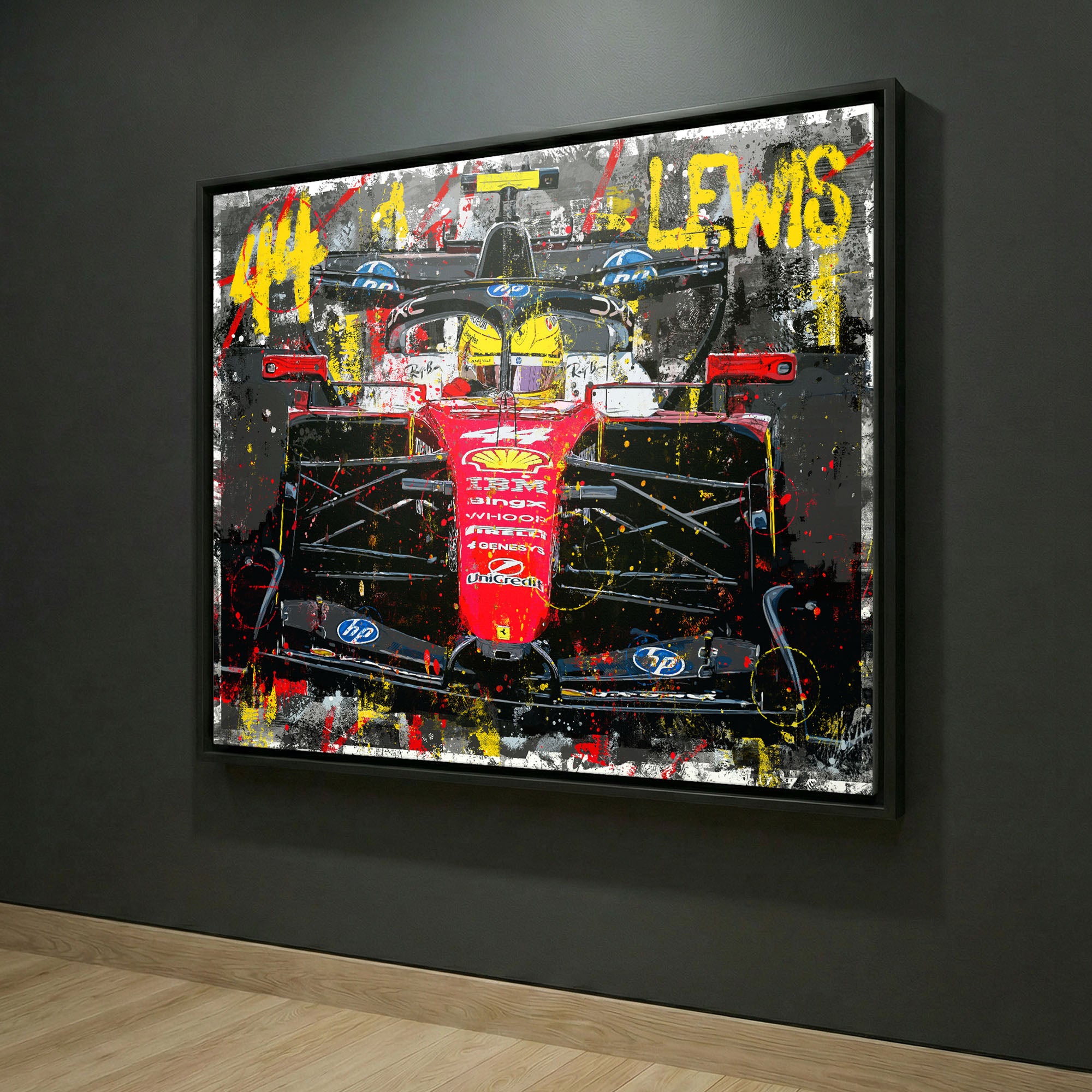 Lewis Hamilton '2026' Graffiti