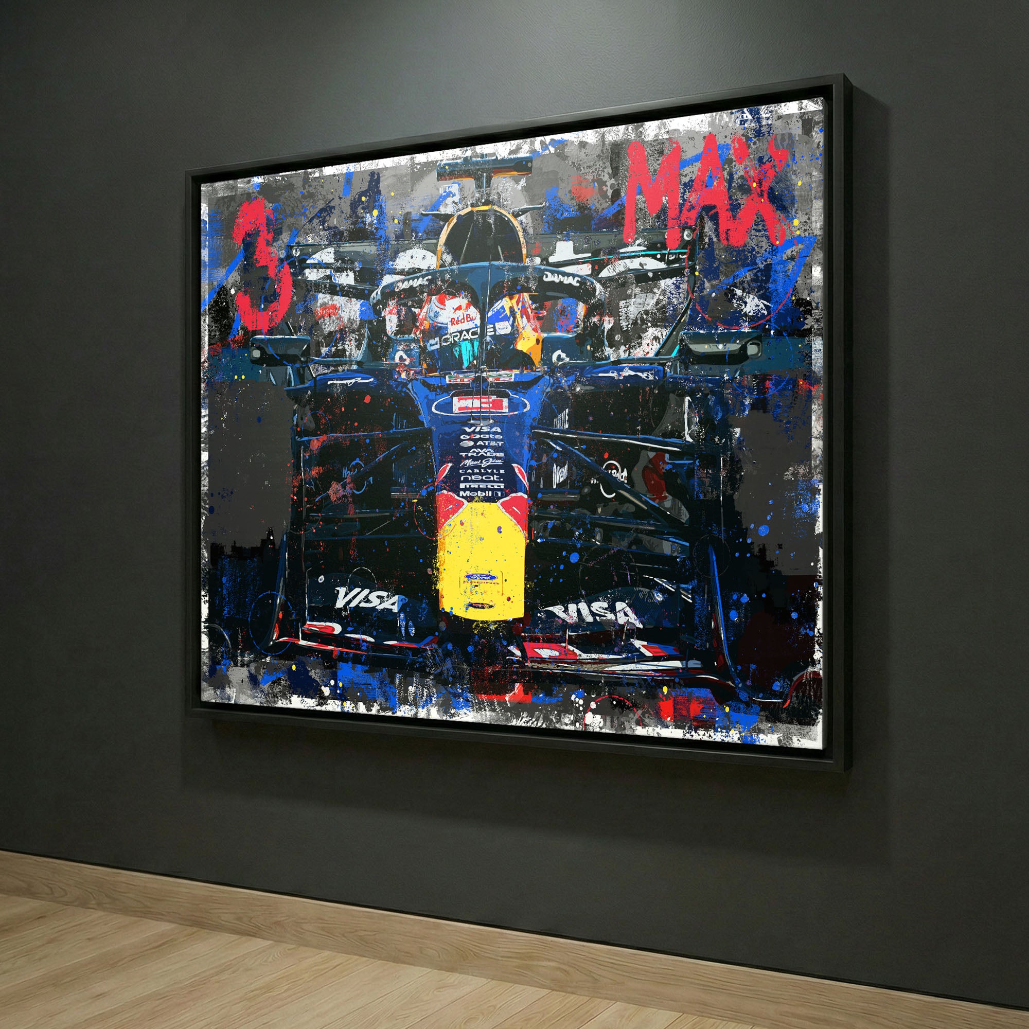 Max Verstappen '2026' Graffiti